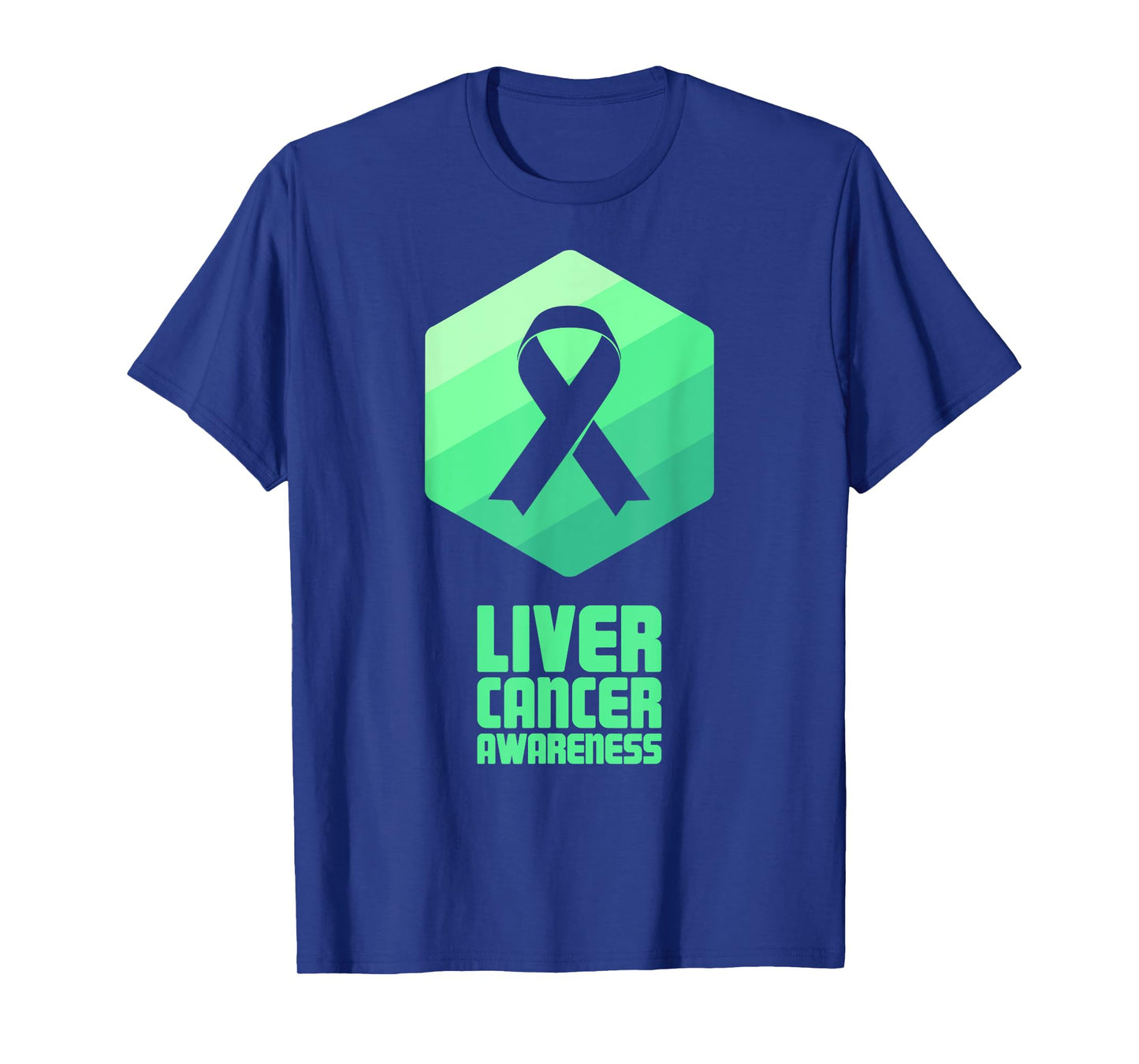 Ribbon | Hepatic Awareness Present - Liver Cancer T-Shirt