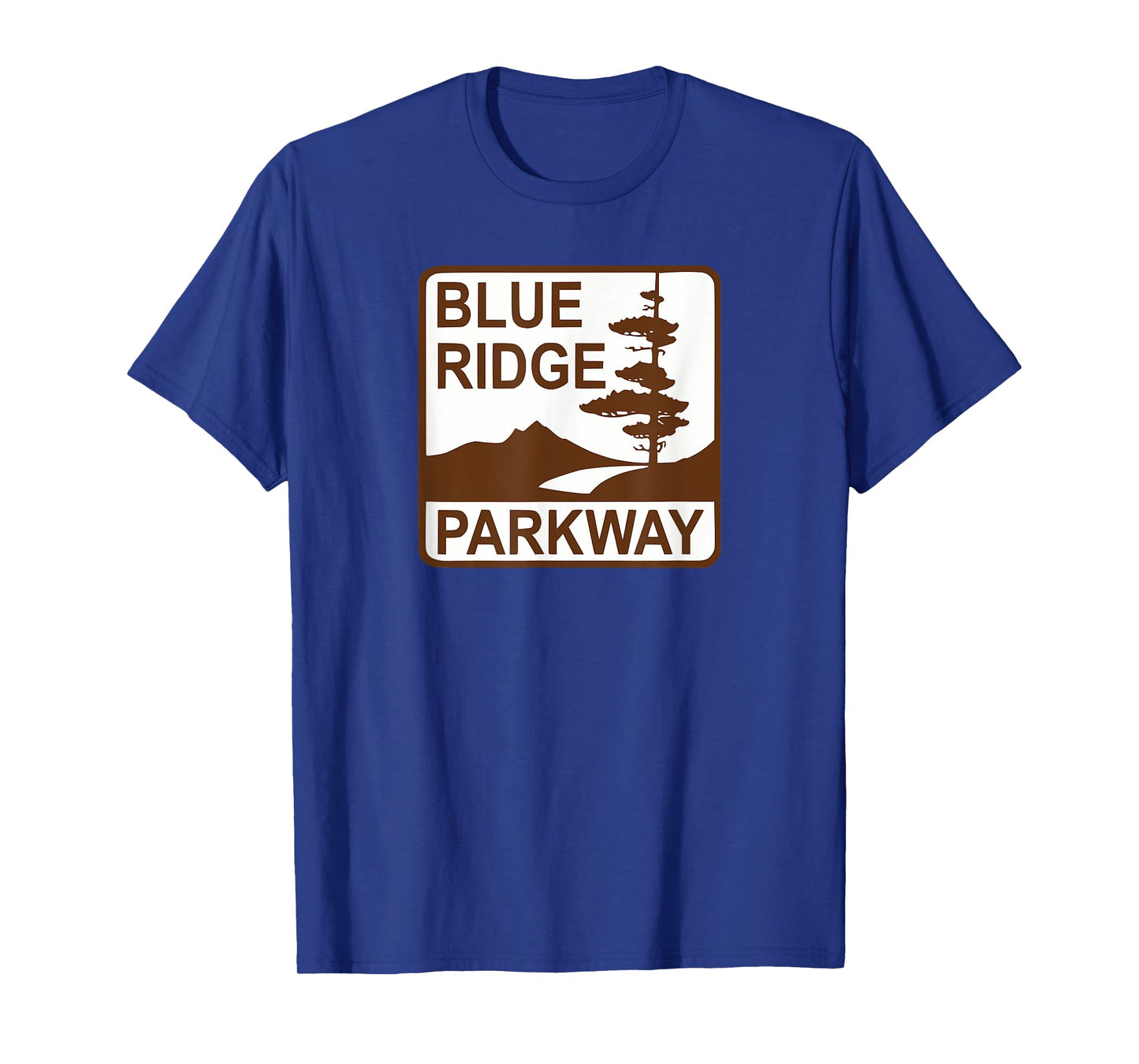 Blue Ridge Parkway Road Sign T-Shirt