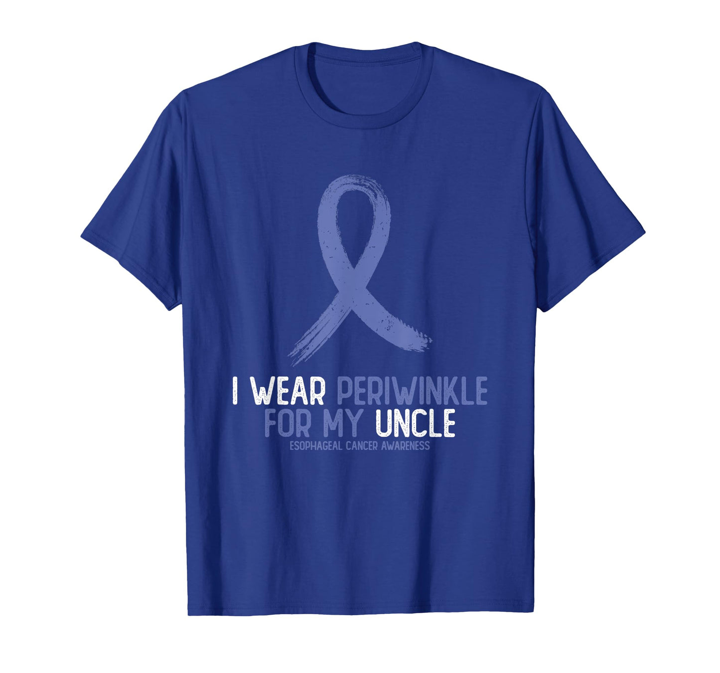 I Wear Periwinkle For My Uncle Esophageal Cancer Awareness T-Shirt