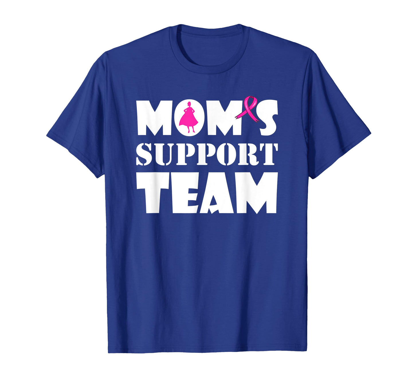 Breast Cancer Superhero Survivor Mom's Support Team 2021 T-Shirt