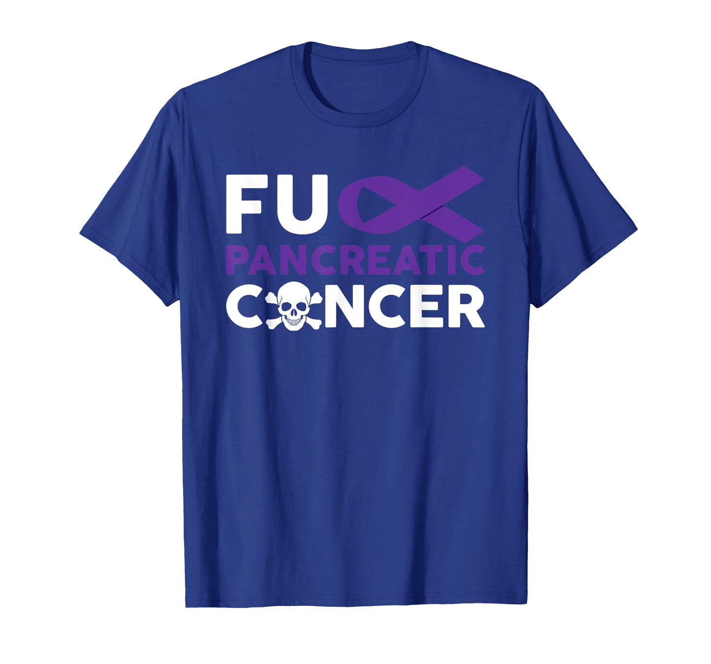 Fuck Pancreatic Cancer T Shirt Fighting Cancer Together Gift T-Shirt