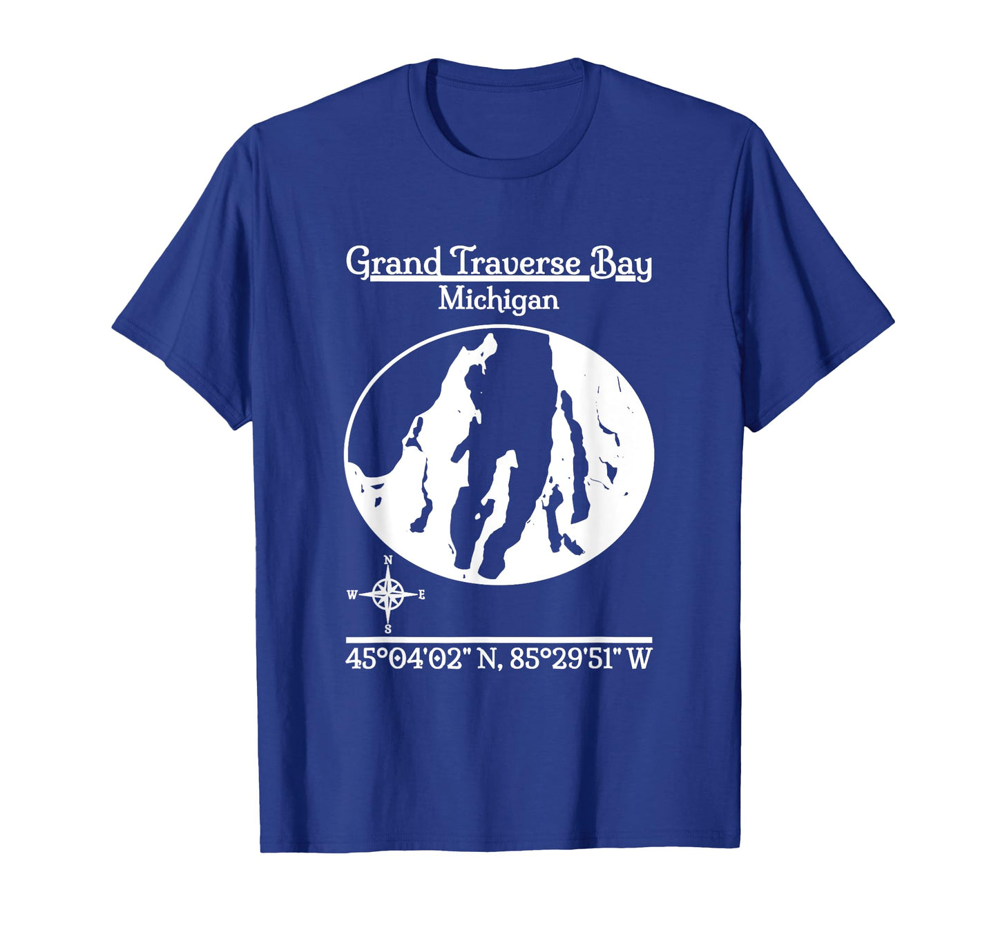 Grand Traverse Bay - Michigan T-Shirt