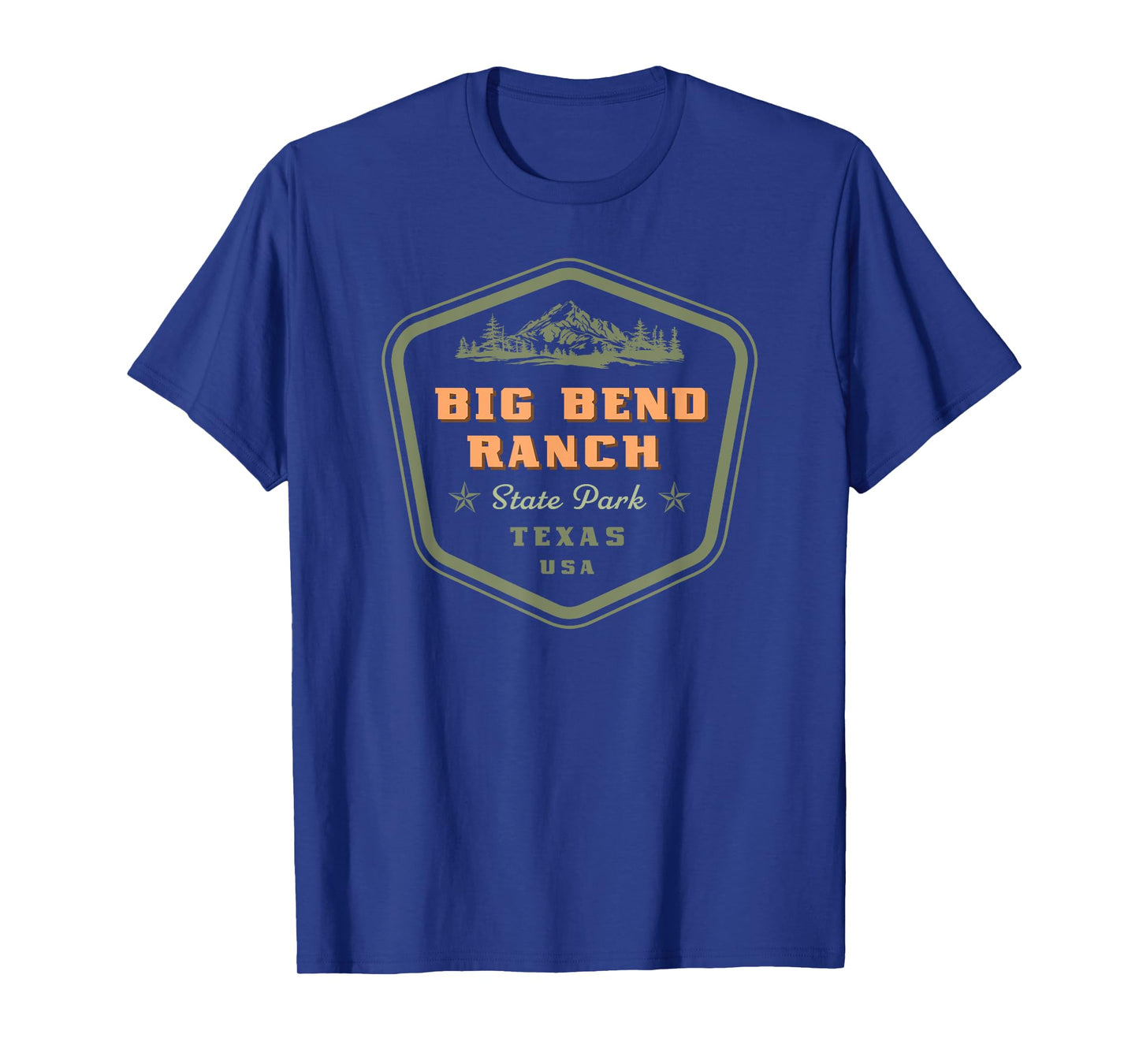 Big Bend Ranch State Park Texas Retro Vintage T-Shirt