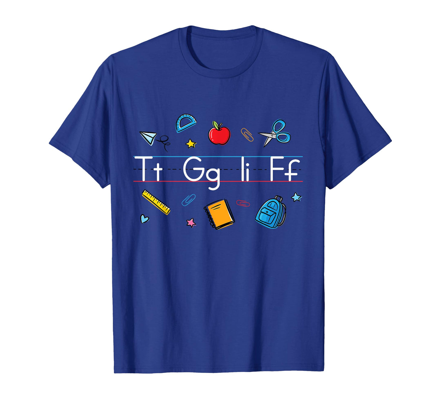 Alphabet Teacher Student Kindergarten & Elementary-School T-Shirt