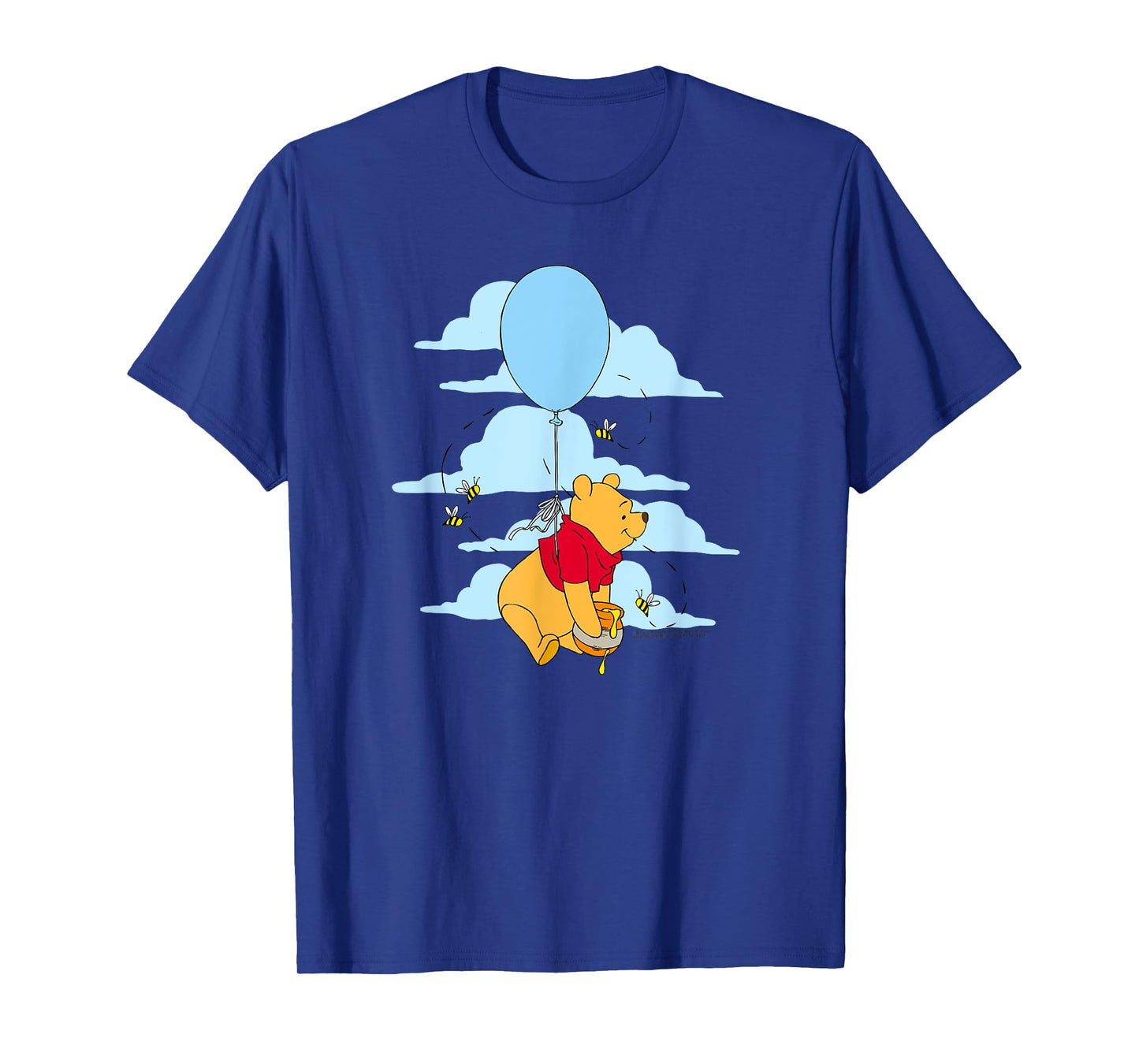 Disney Winnie The Pooh Floating Balloon Honey Pot Poster T-Shirt
