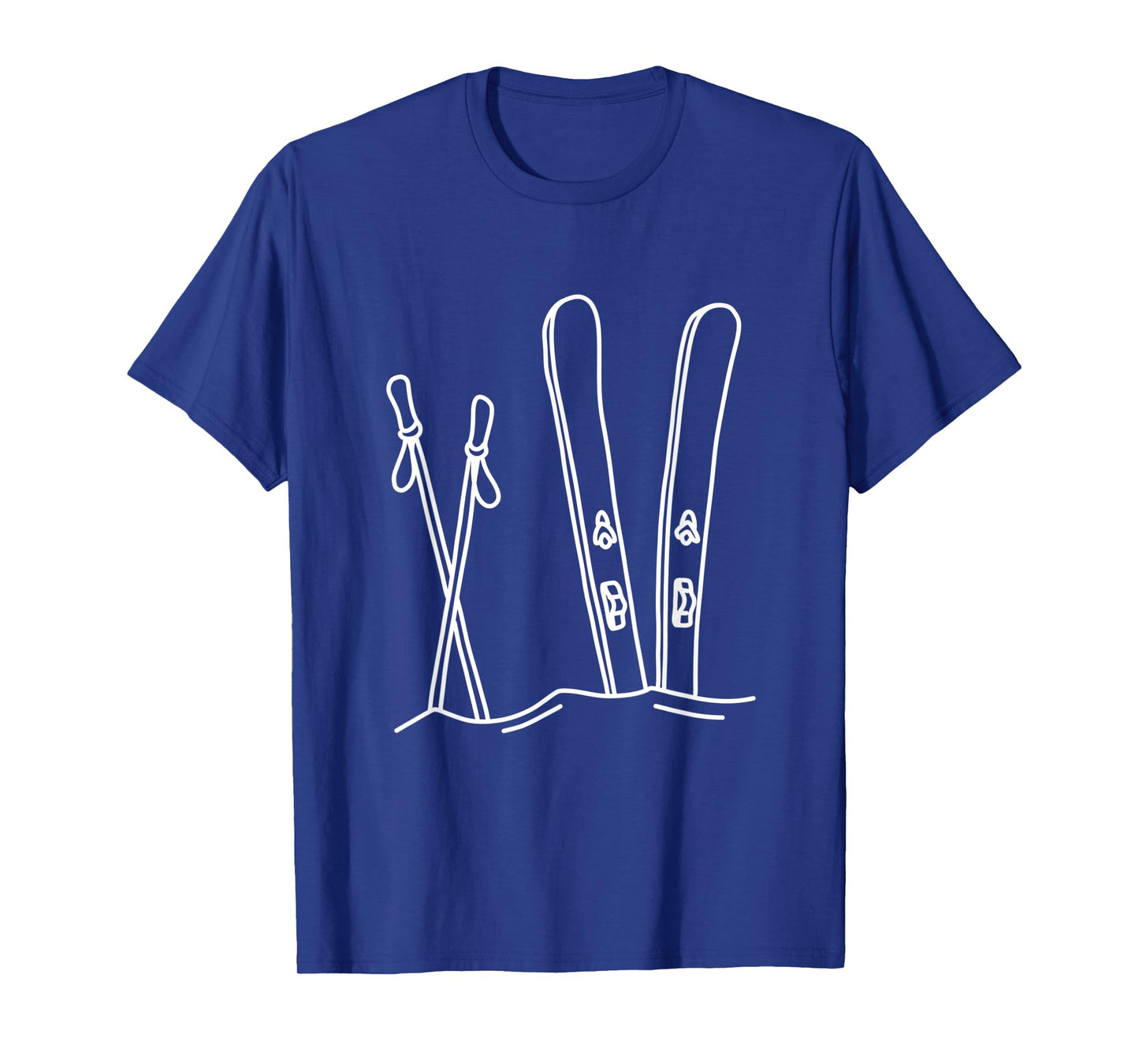 SKIING | Snow Ski | Winter Nature | Alpine Mountain Skier T-Shirt