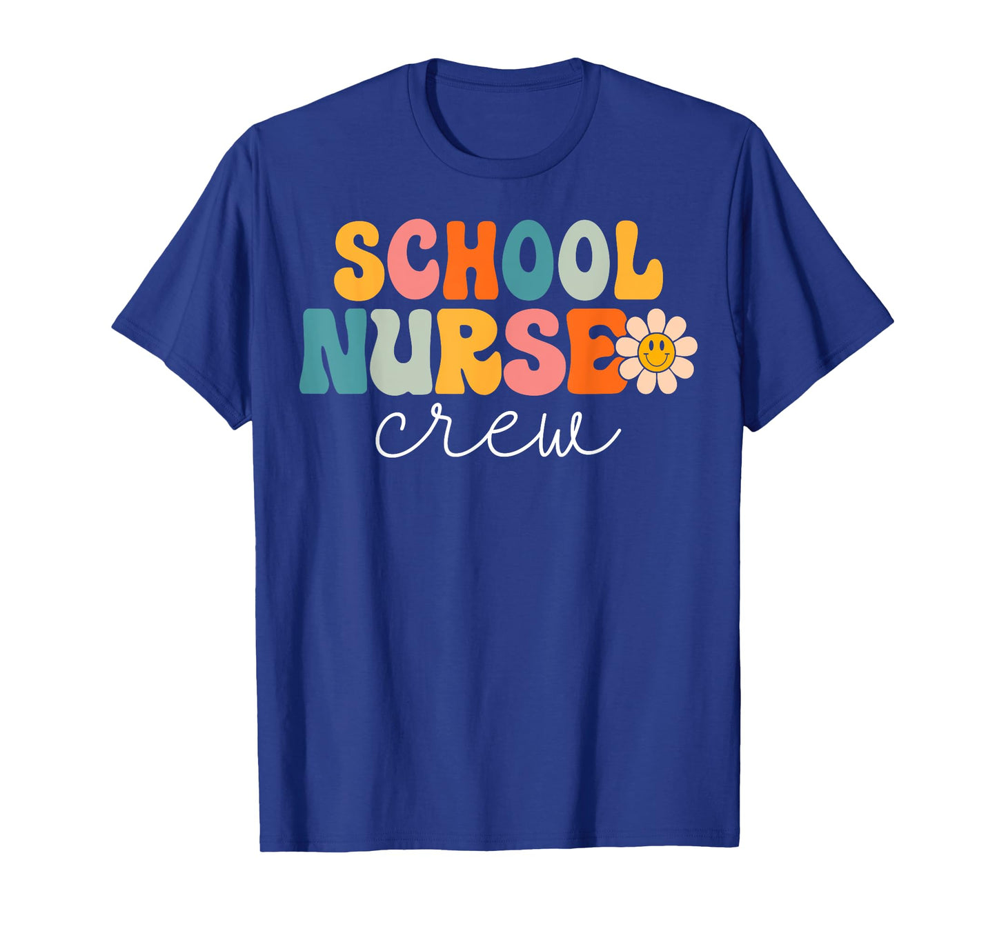 School Nurse Crew Retro 1st Day of School Nurse T-Shirt