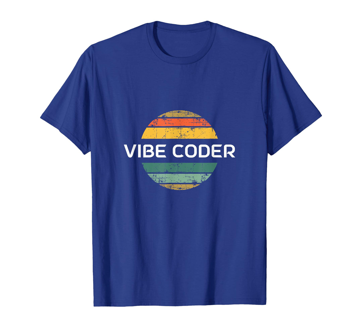 Vibe Coder - Retro Vintage Sunset T-Shirt