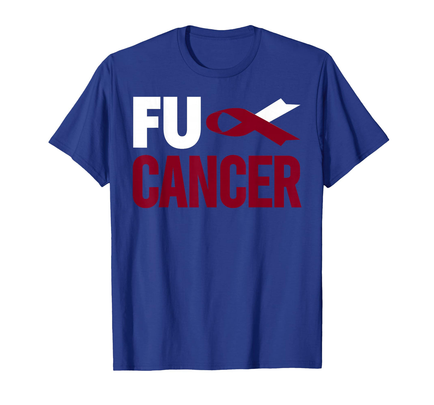 Fu Cancer T Shirt - Throat Cancer Fu Oral Head Neck Cancer T-Shirt