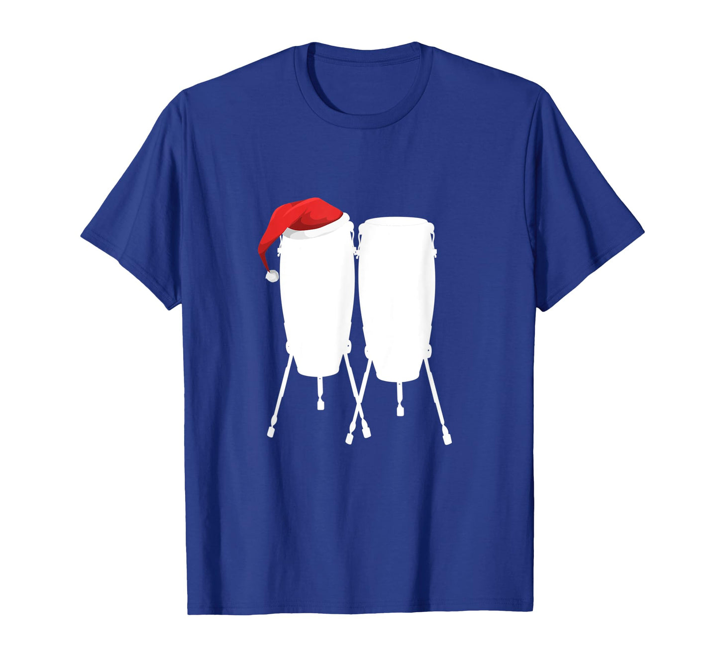 Conga Drum Christmas Shirt - Holiday Drummer Gift Tee T-Shirt