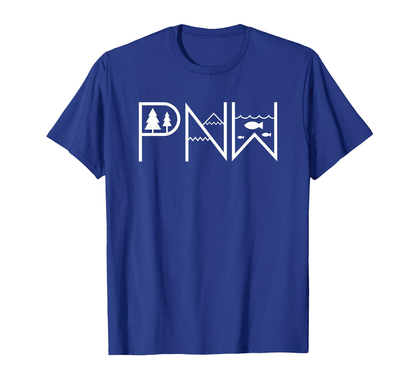 PNW Nature Minimal – Cascadia Pacific Northwest T-Shirt