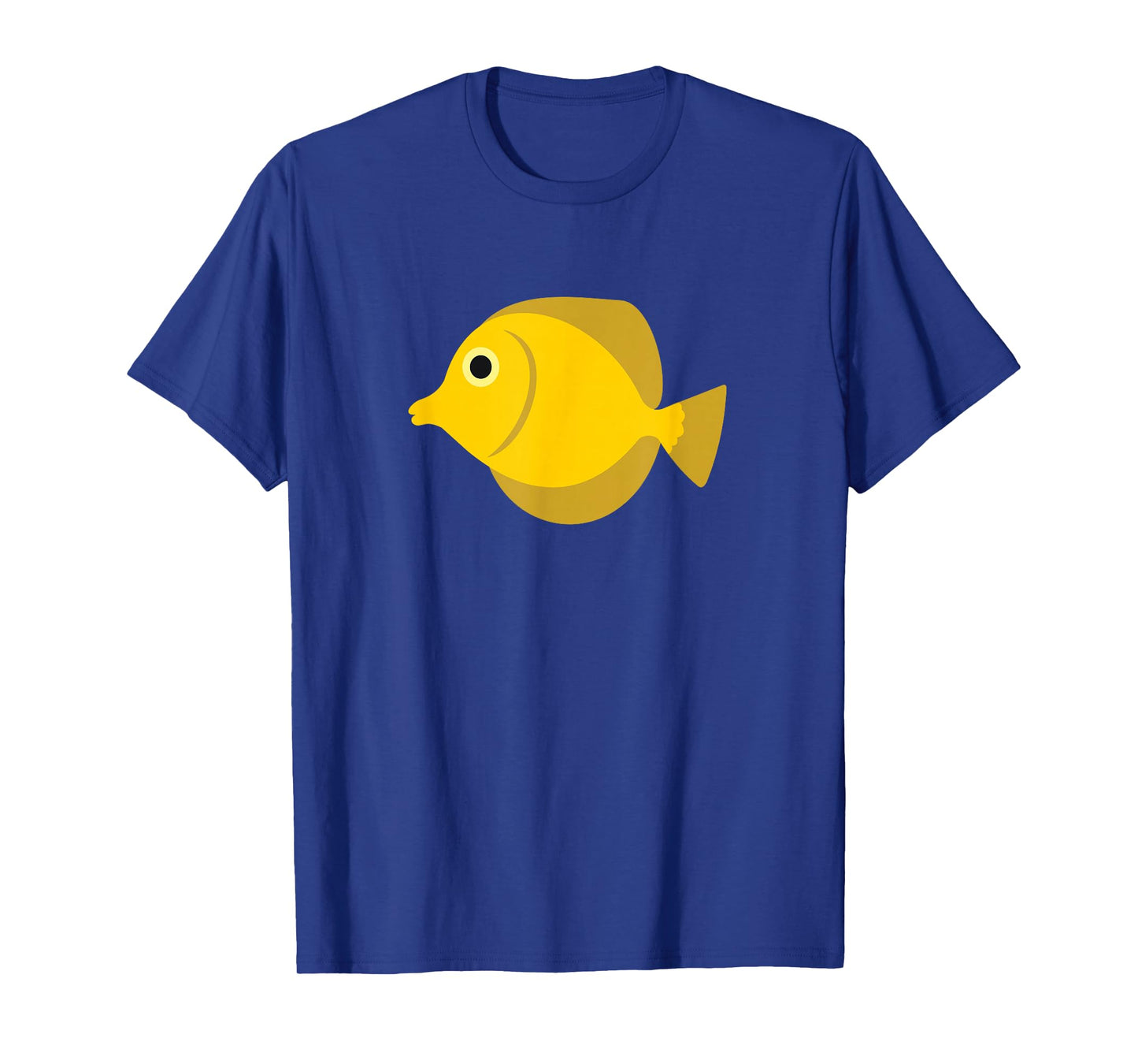 Yellow Tang Fish Print T-Shirt