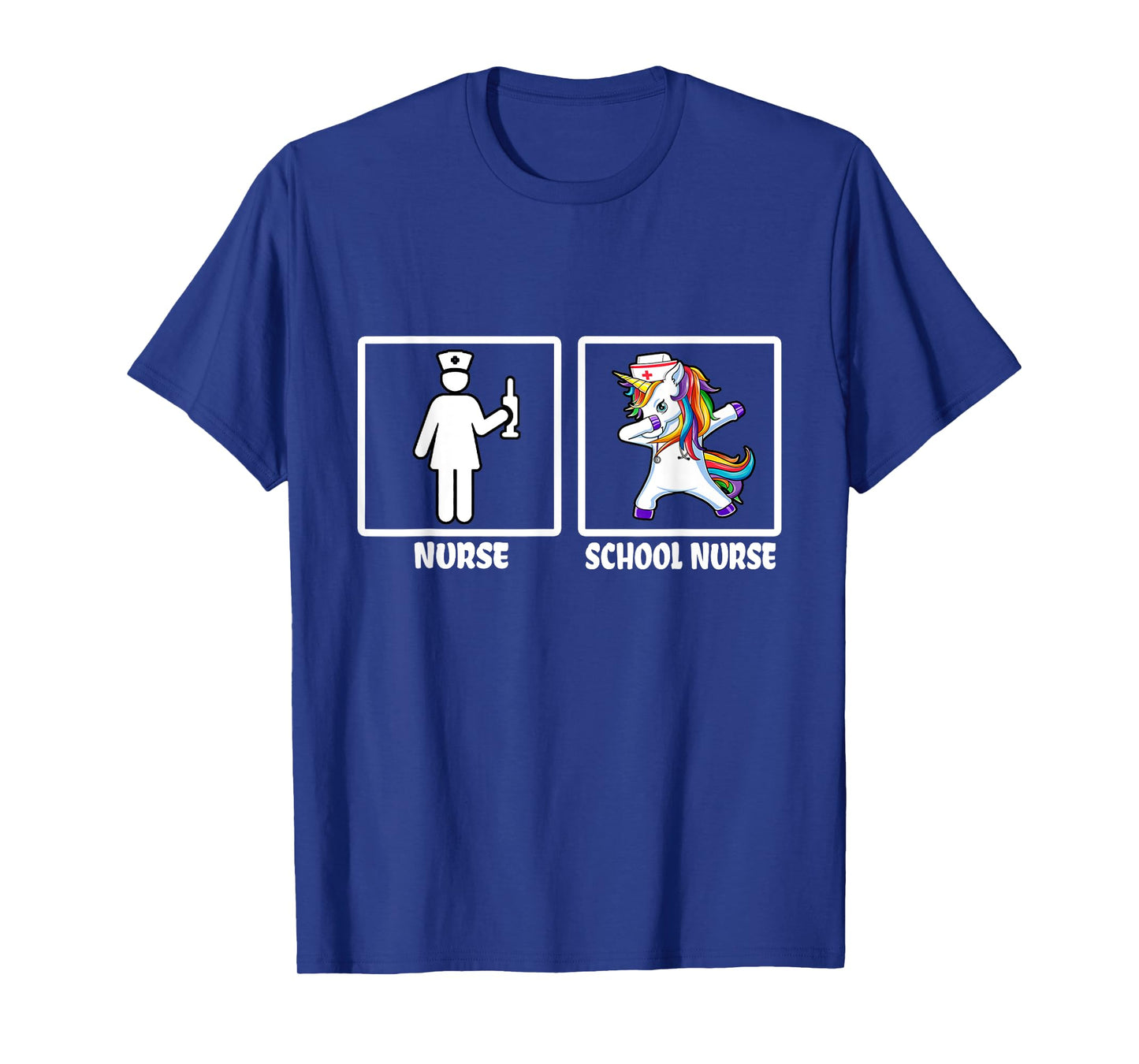 Funny "Nurse vs School Nurse" - School Nurse T-Shirt