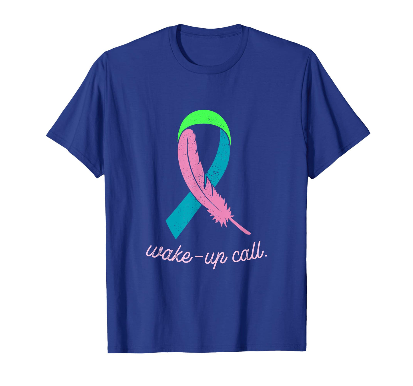 Metastatic Breast Cancer Awareness Wake-Up Call Pink Ribbon T-Shirt