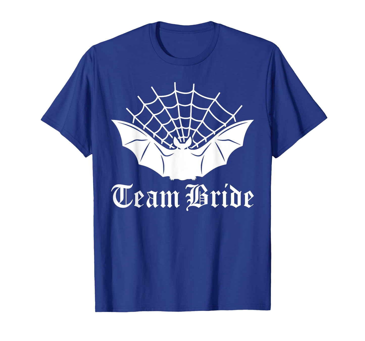 Team Bride Gothic Bat Bachelorette Bach Party Matching T-Shirt