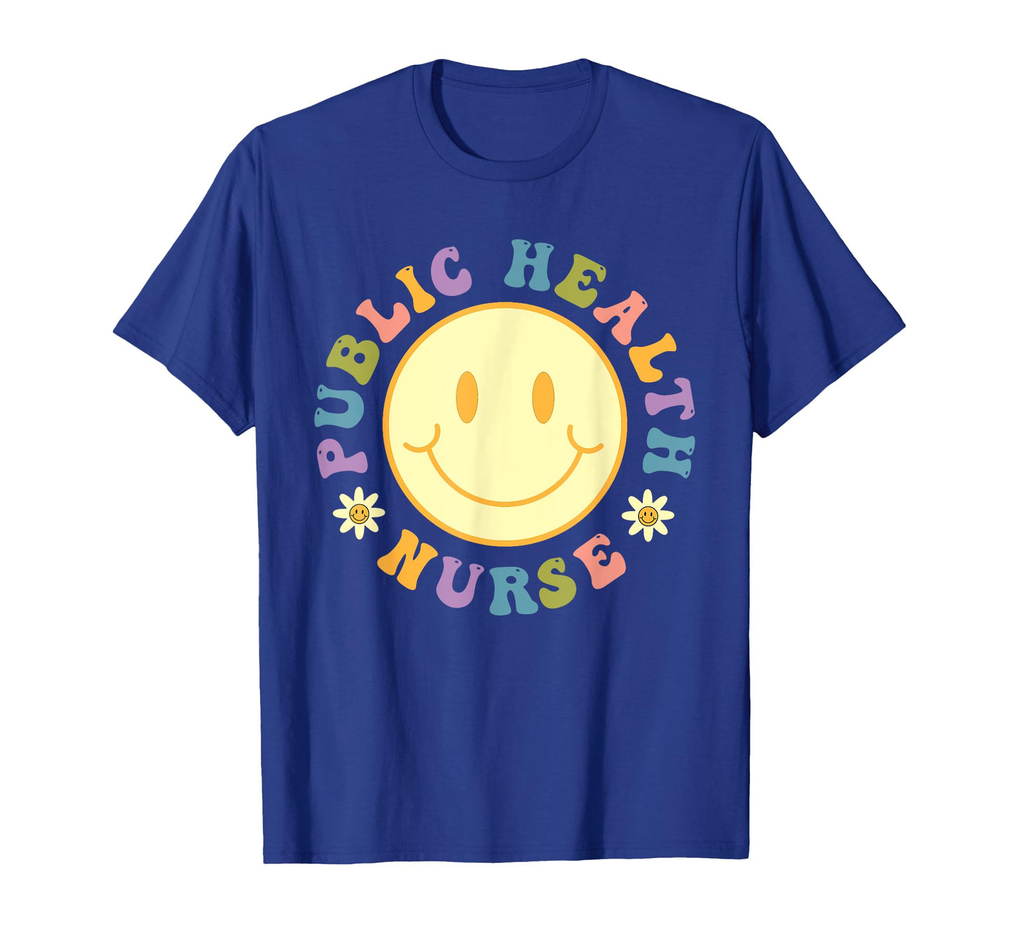 Public Health Nurse Shirt Women Groovy Public Health Nursing T-Shirt