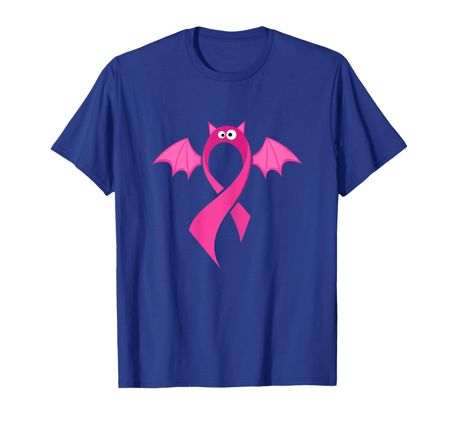 Breast Cancer Awareness Halloween Bat T-Shirt