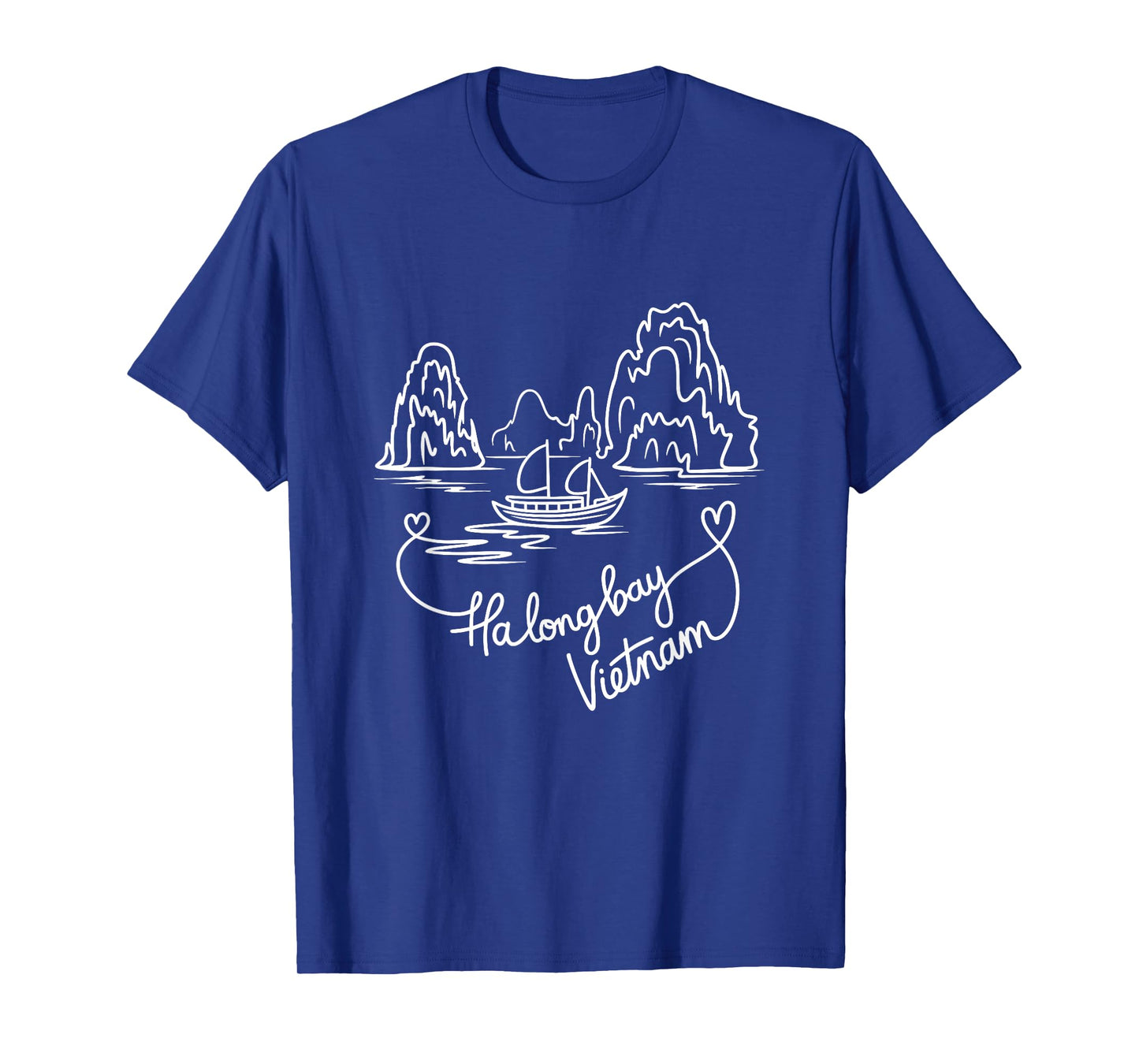 Ha Long Bay, Vietnam Signature Heart Art – Souvenir T-Shirt