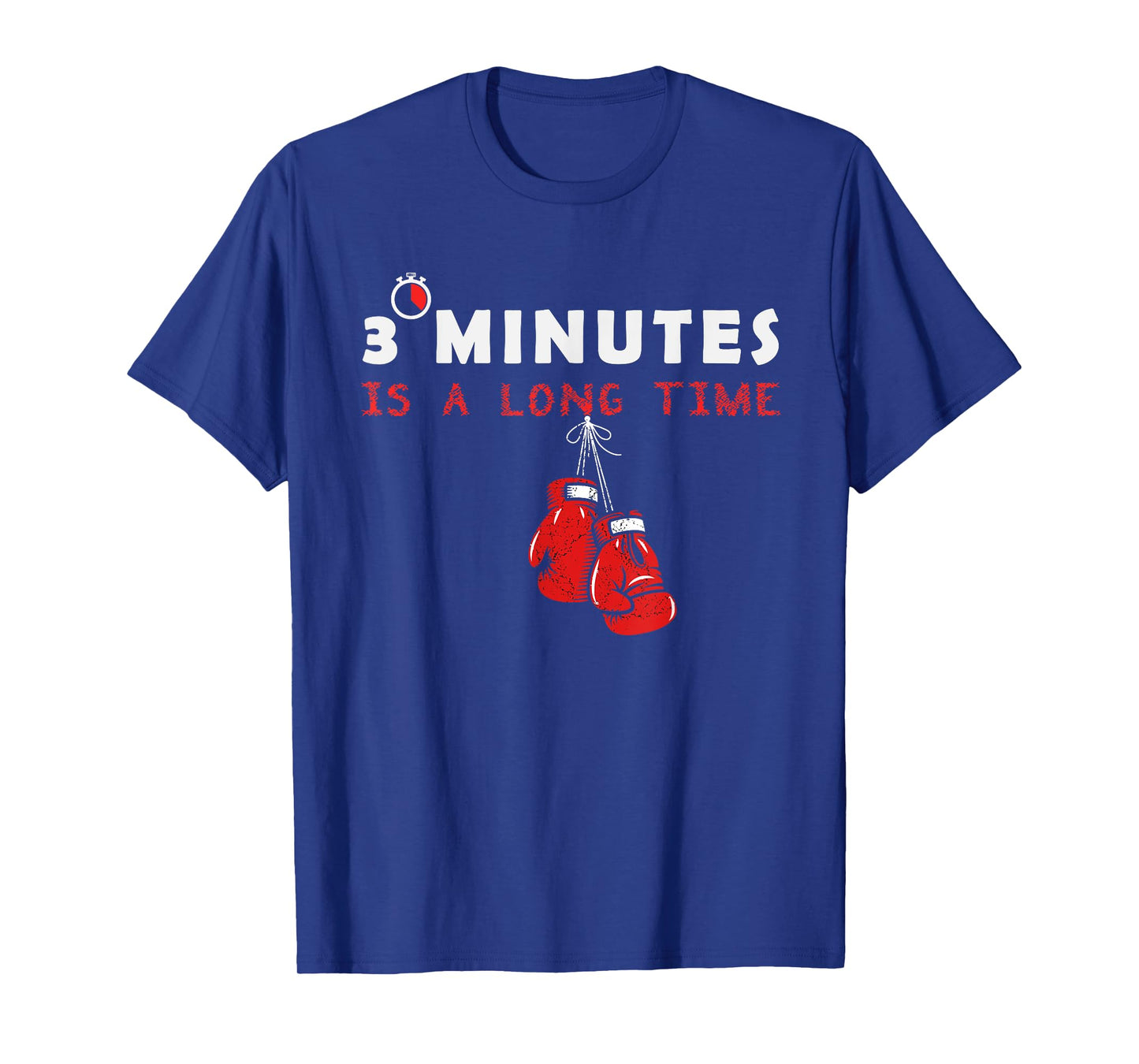 Boxing coach Quote, 3 Minutes is a long time in ring, boxer T-Shirt