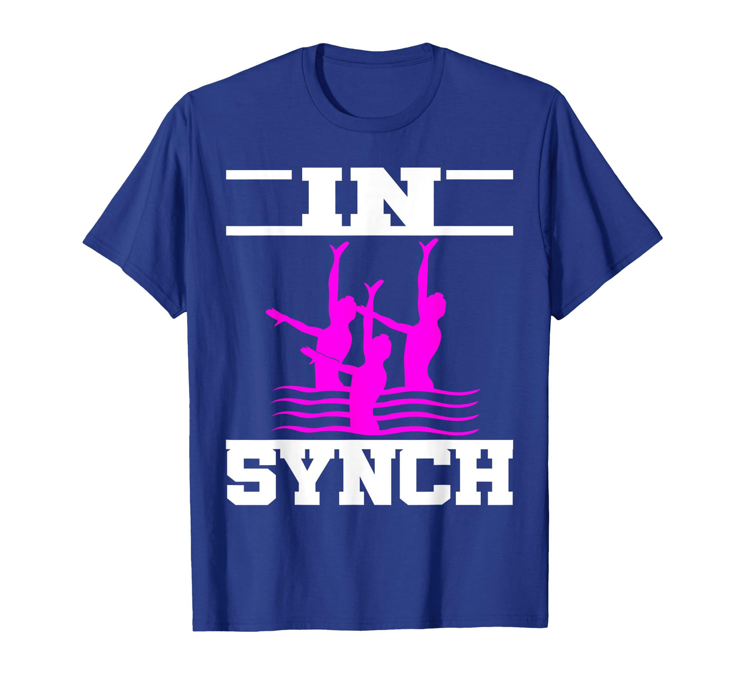 Synchronized Swimming In Synch Swimmer T-shirt Funny Gift T-Shirt