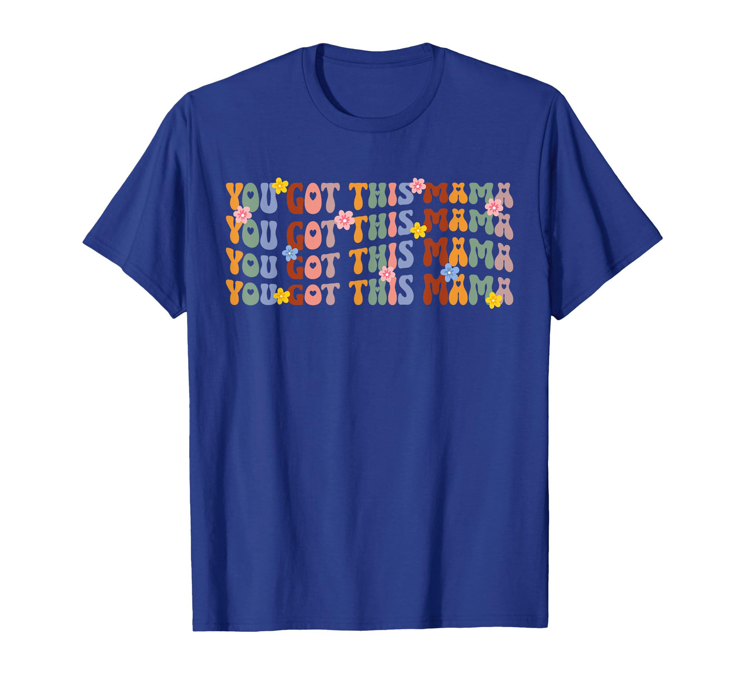 Mother Baby Nurse Postpartum Nurse Groovy Mom Baby Nurse T-Shirt