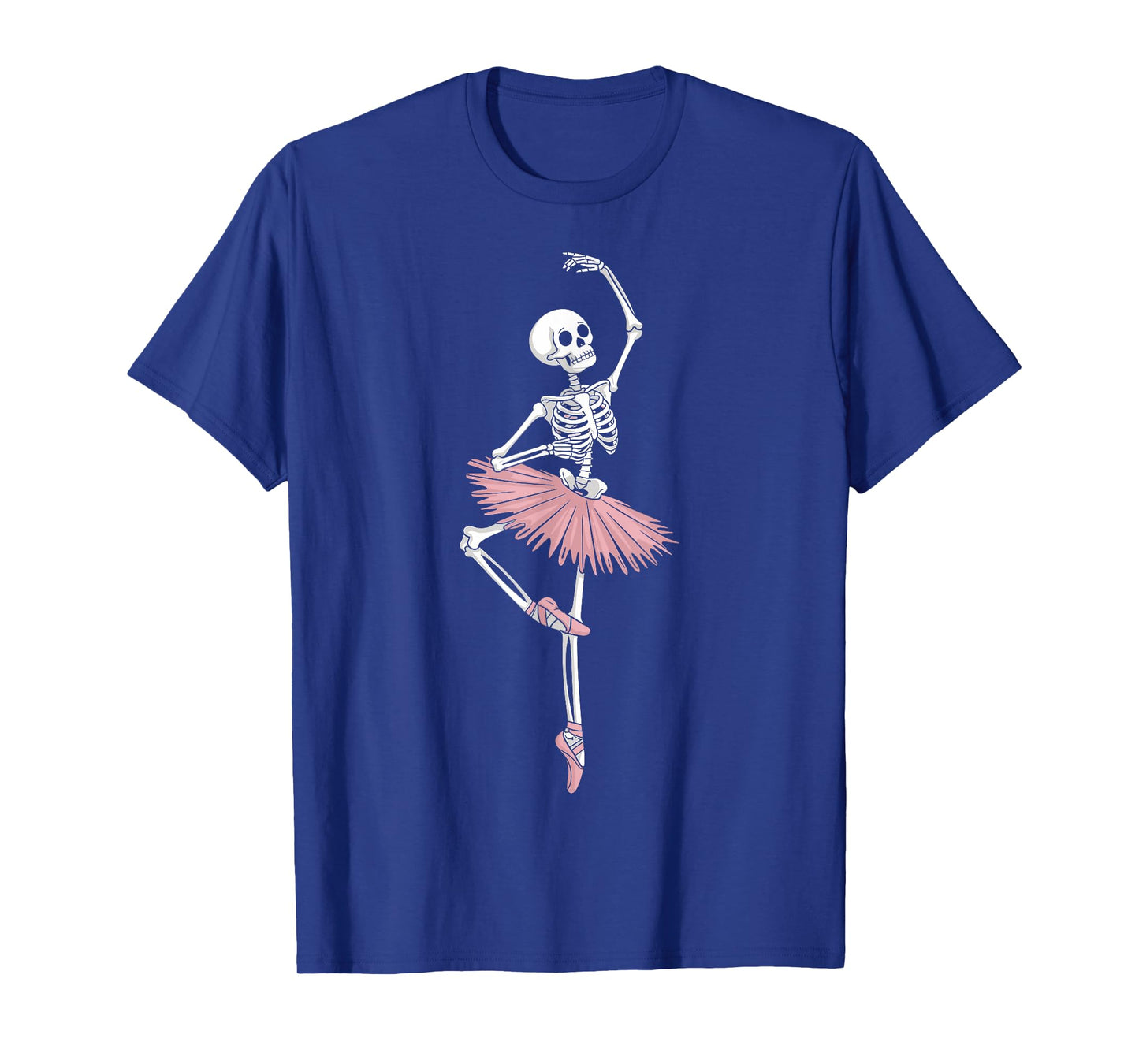 Skeleton Dancing Ballet Lovers Spooky Halloween Dancer T-Shirt