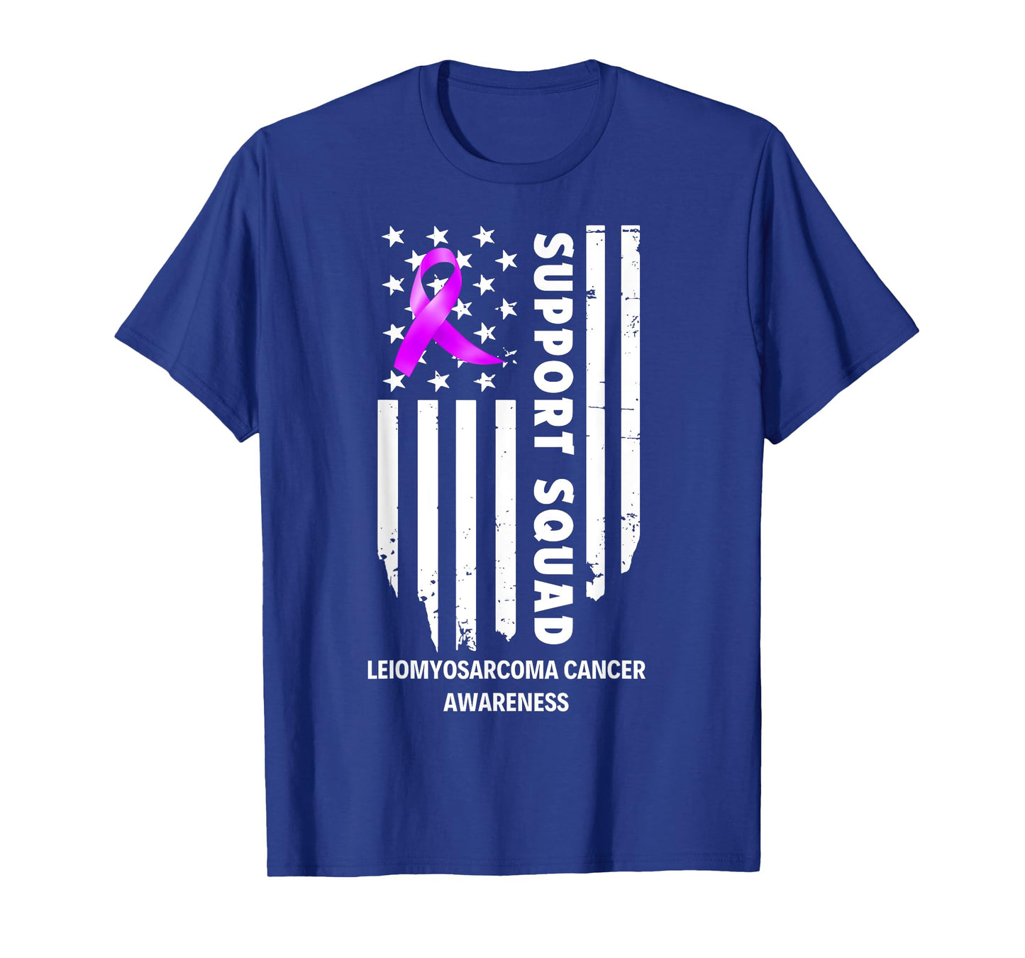 Leiomyosarcoma Cancer Awareness Support Team Squad T-Shirt