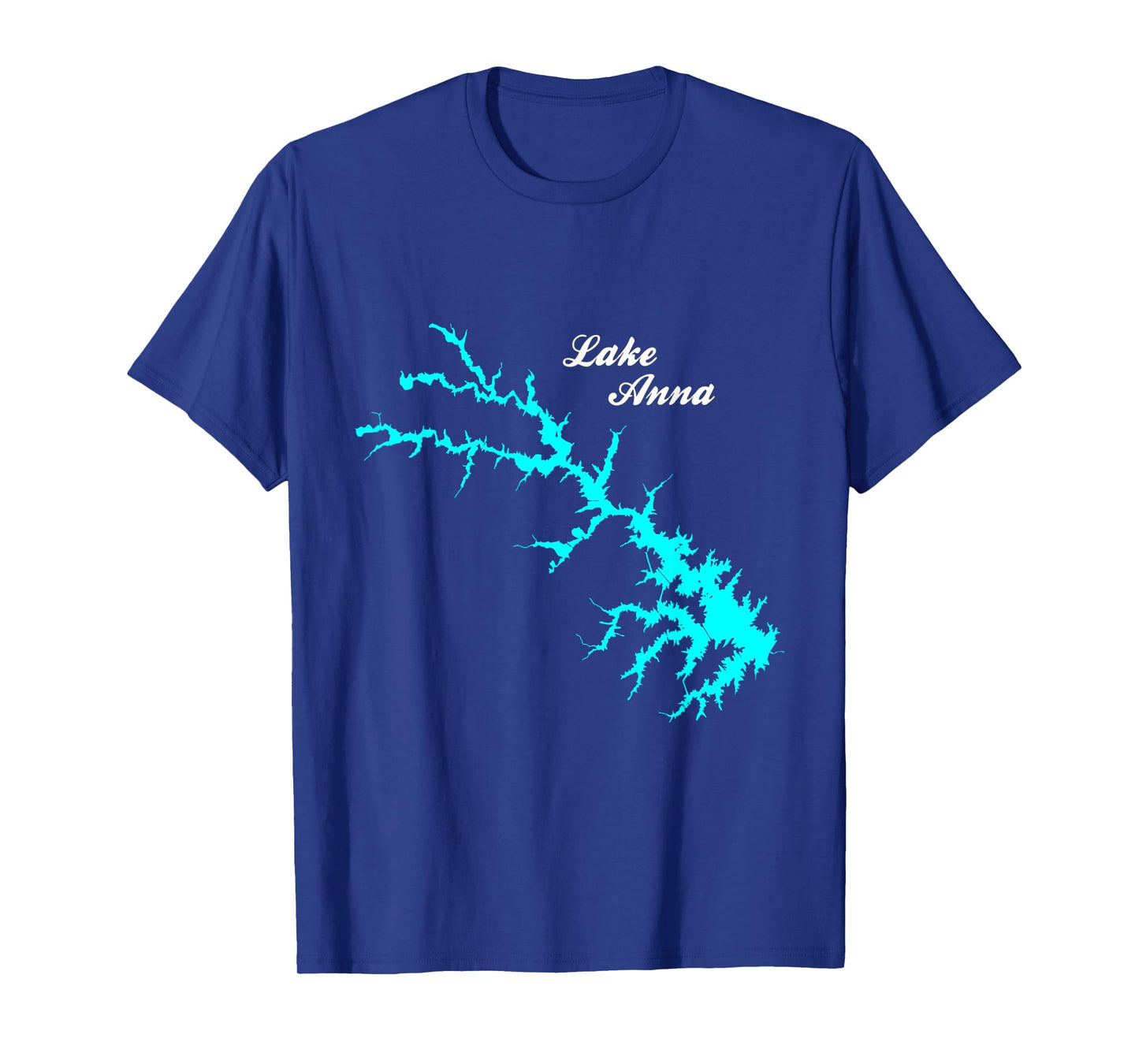 Minimalist Lake Anna, Virginia T-Shirt