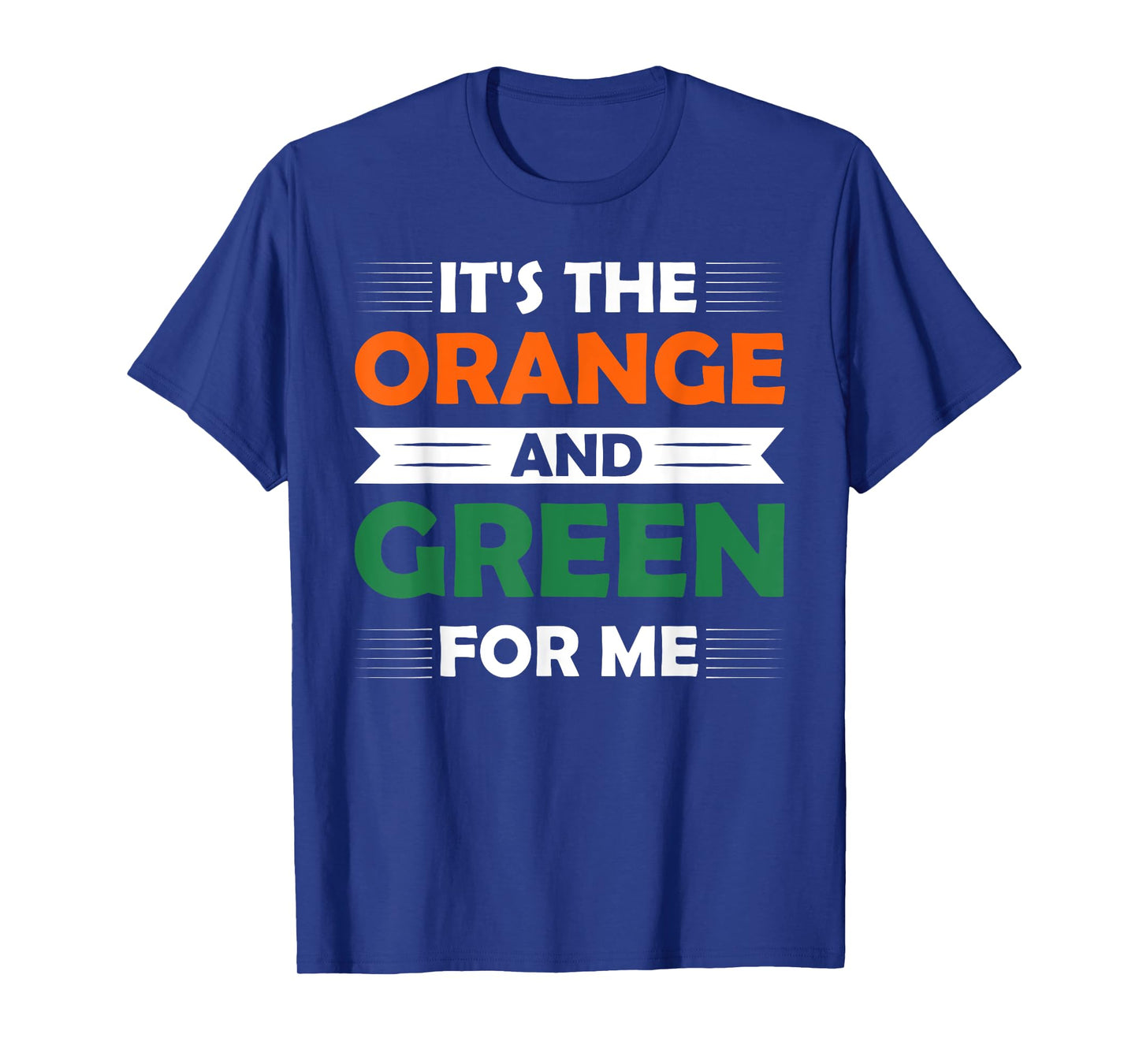It's The Orange and Green for me Black College Humorous HBCU T-Shirt