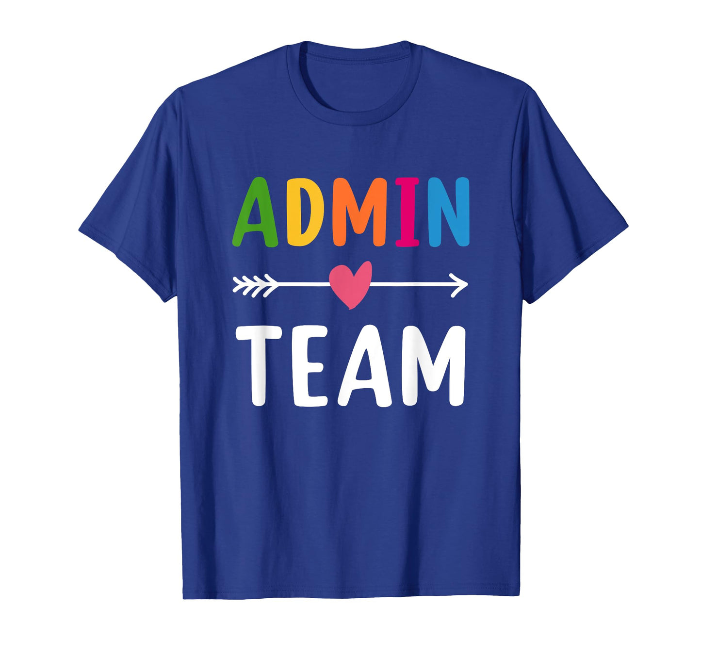 Admin Team Back to School Matching Group Squad T-Shirt