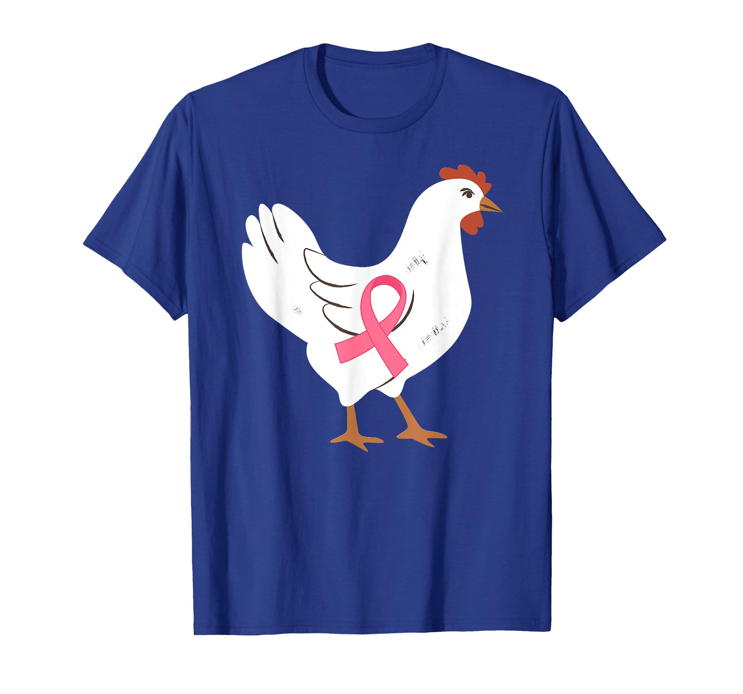 Chicken Breast Cancer Awareness Pink Ribbon Cancer Survivor T-Shirt