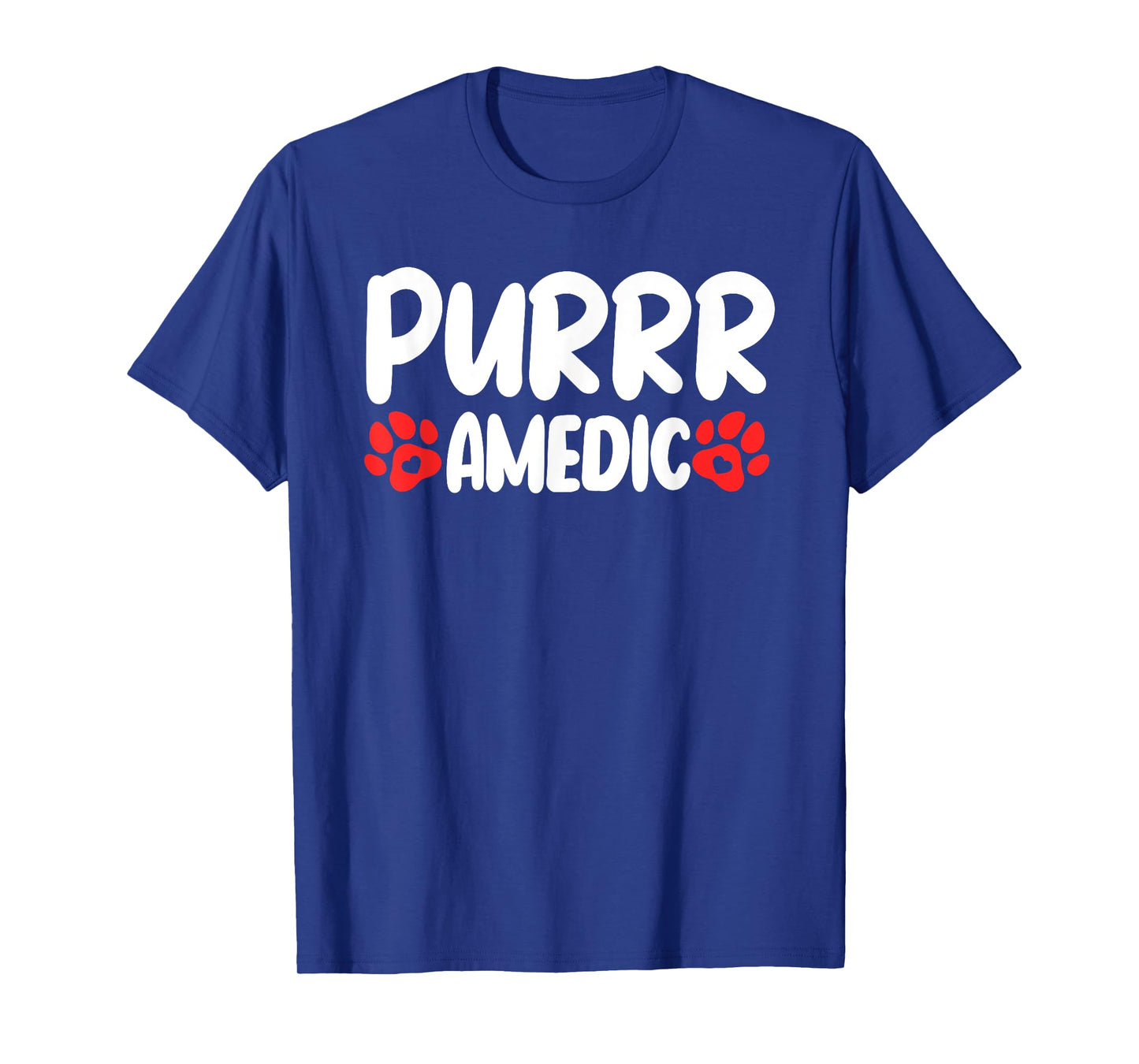 Purr Medic Vet Tech Cat Lover Veterinarian Assistant T-Shirt for Men Women Kids