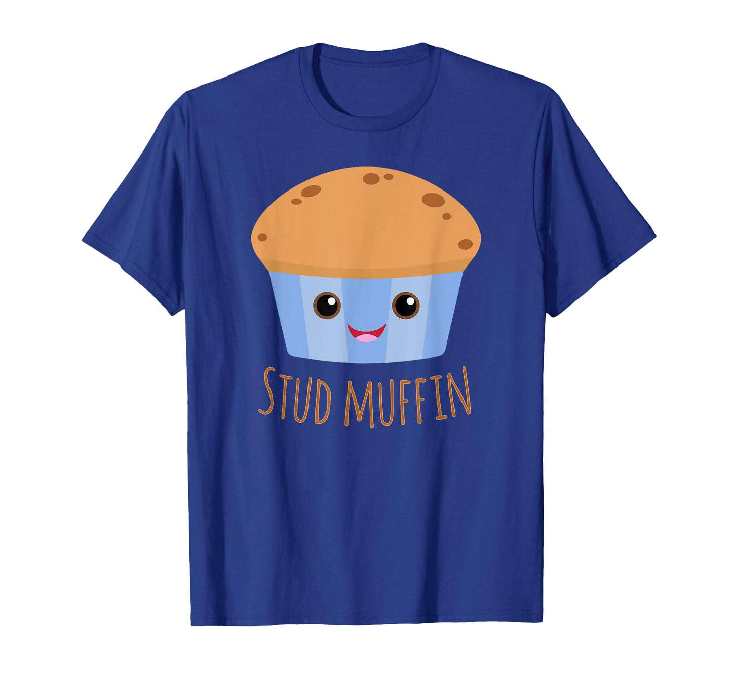 Stud Muffin T-Shirt Cute Funny Food Pun Tee T-Shirt