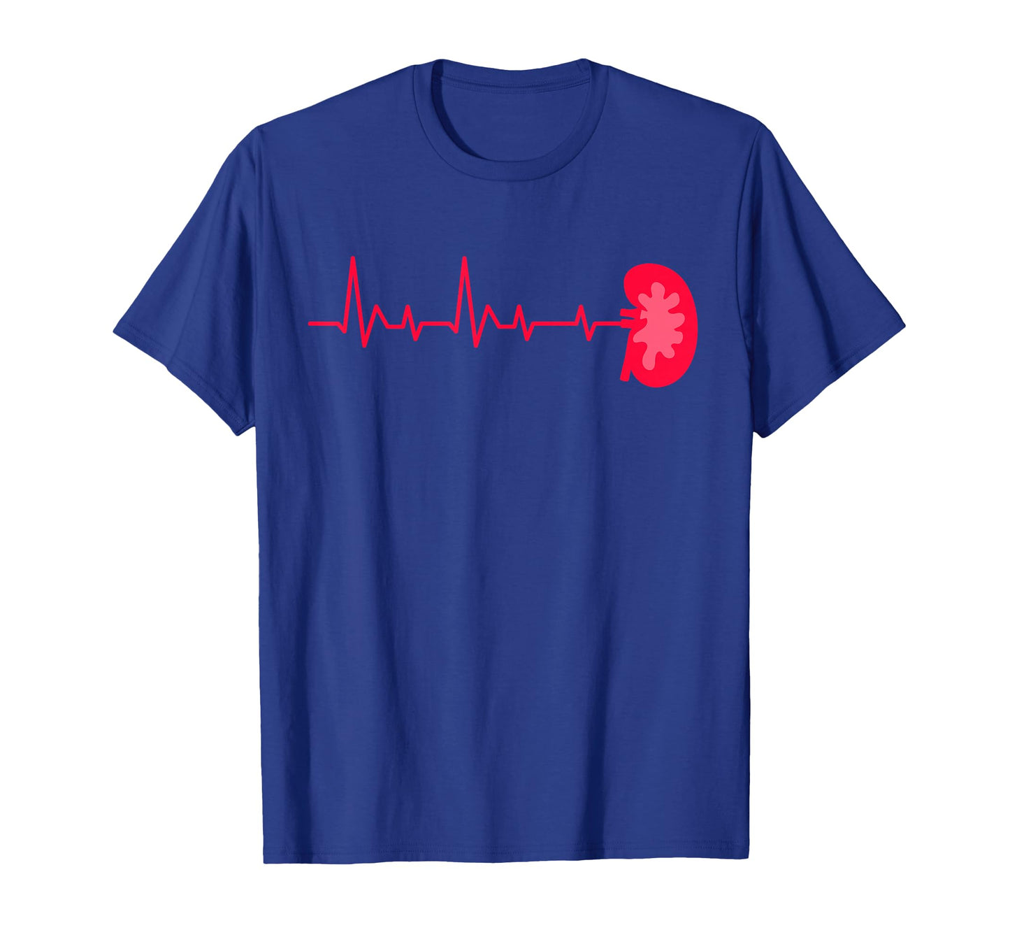 Kidney Donor - EKG Heartbeat Kidney Disease Awareness T-Shirt