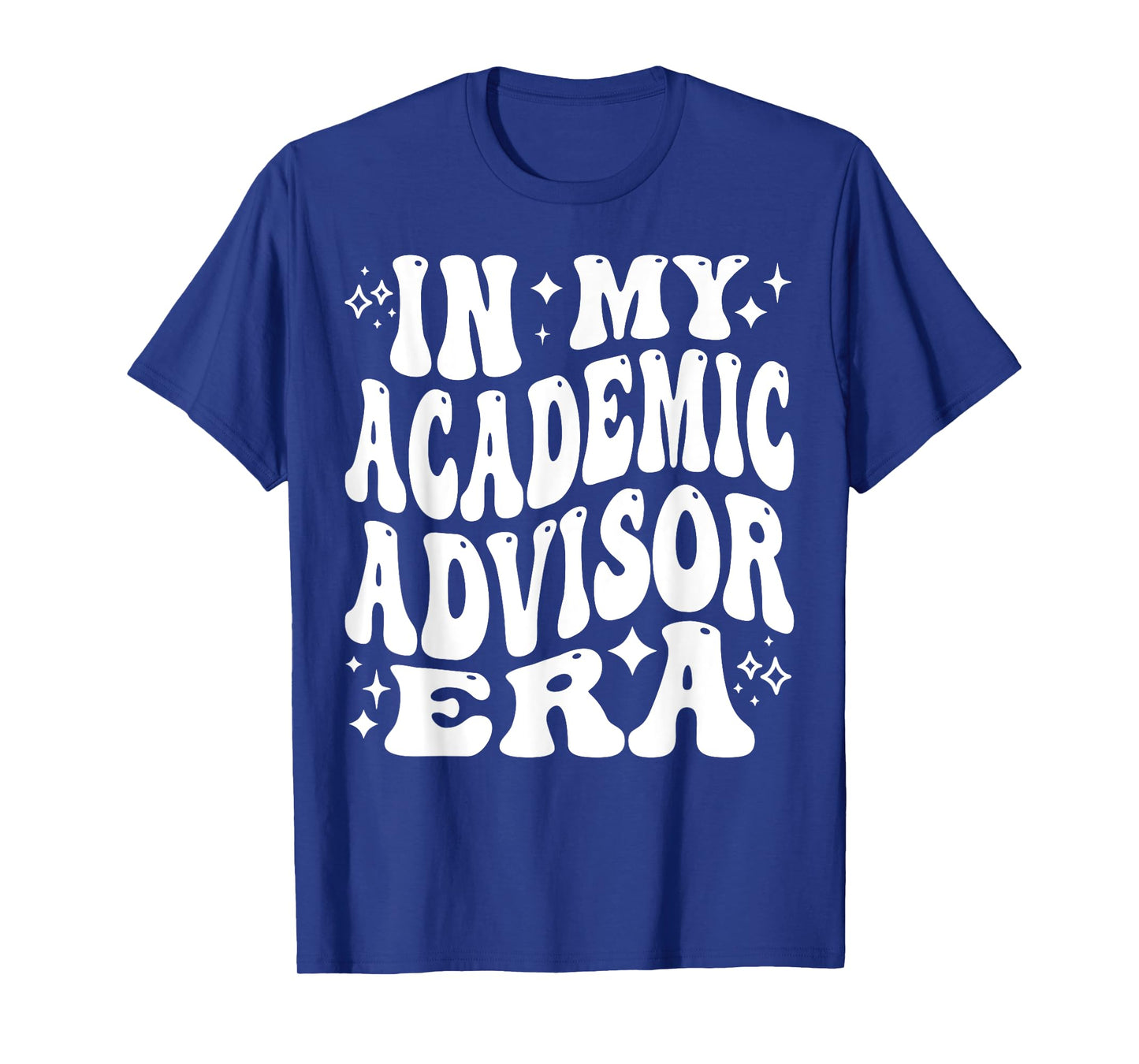 Addictive Designs School Merch In My Academic Advisor Era, College Student Advisor T-Shirt, Small, Black