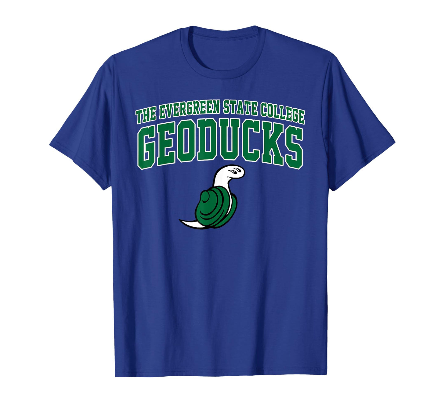 Evergreen State College Geoducks Arch Vintage Sports Design T-Shirt
