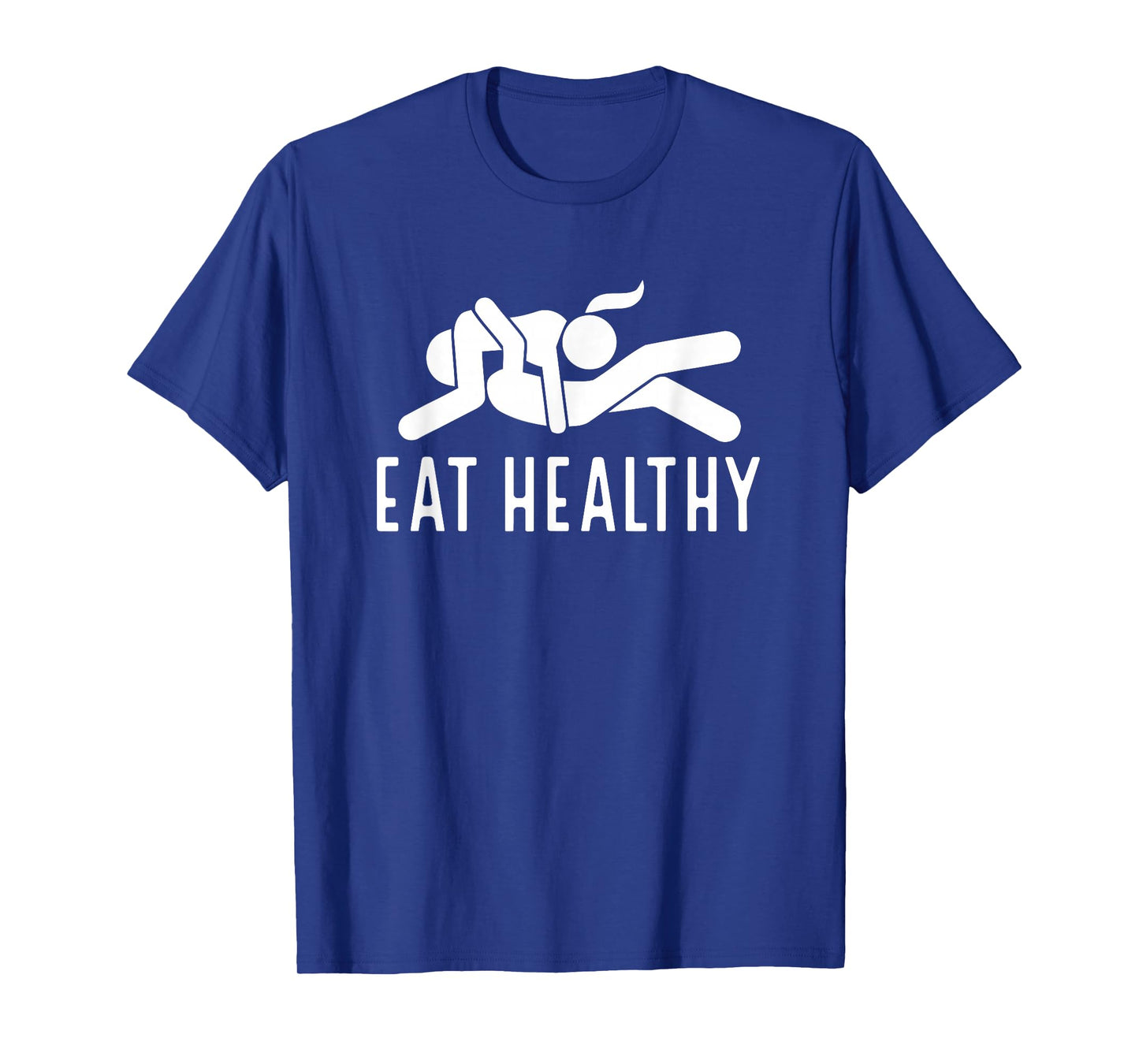 Couple Valentines Day Funny Joke Eat Healthy T-Shirt