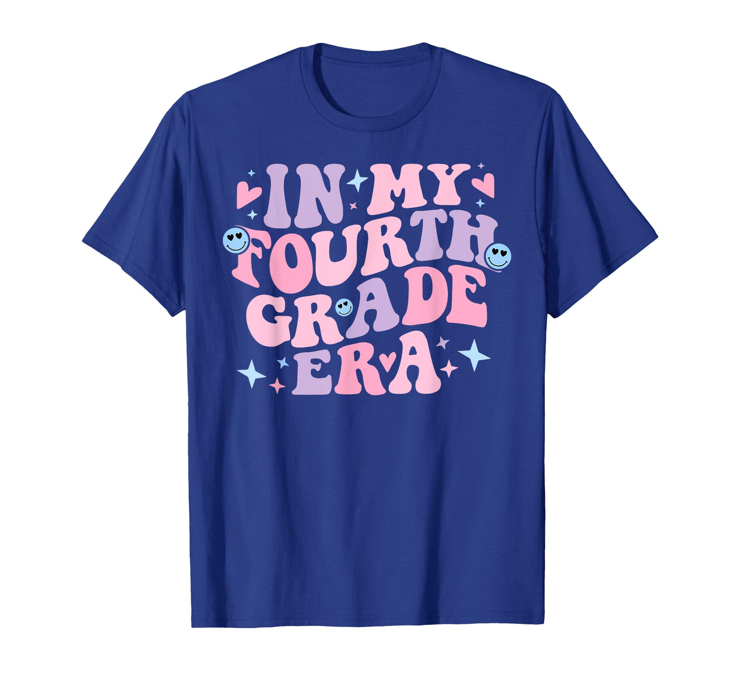 In My Fourth Grade Era Back to School 4th Grade Teacher Team T-Shirt for Men Women Girls Kids