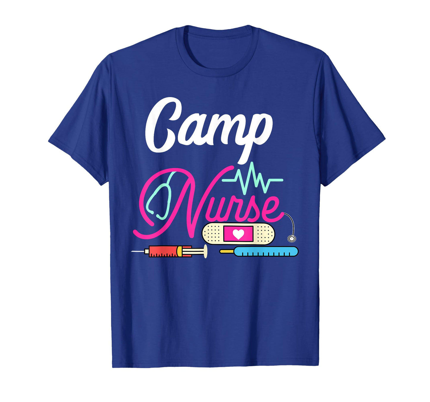 Camp Nurse Funny Women Nursing RN LPN Medical T-Shirt