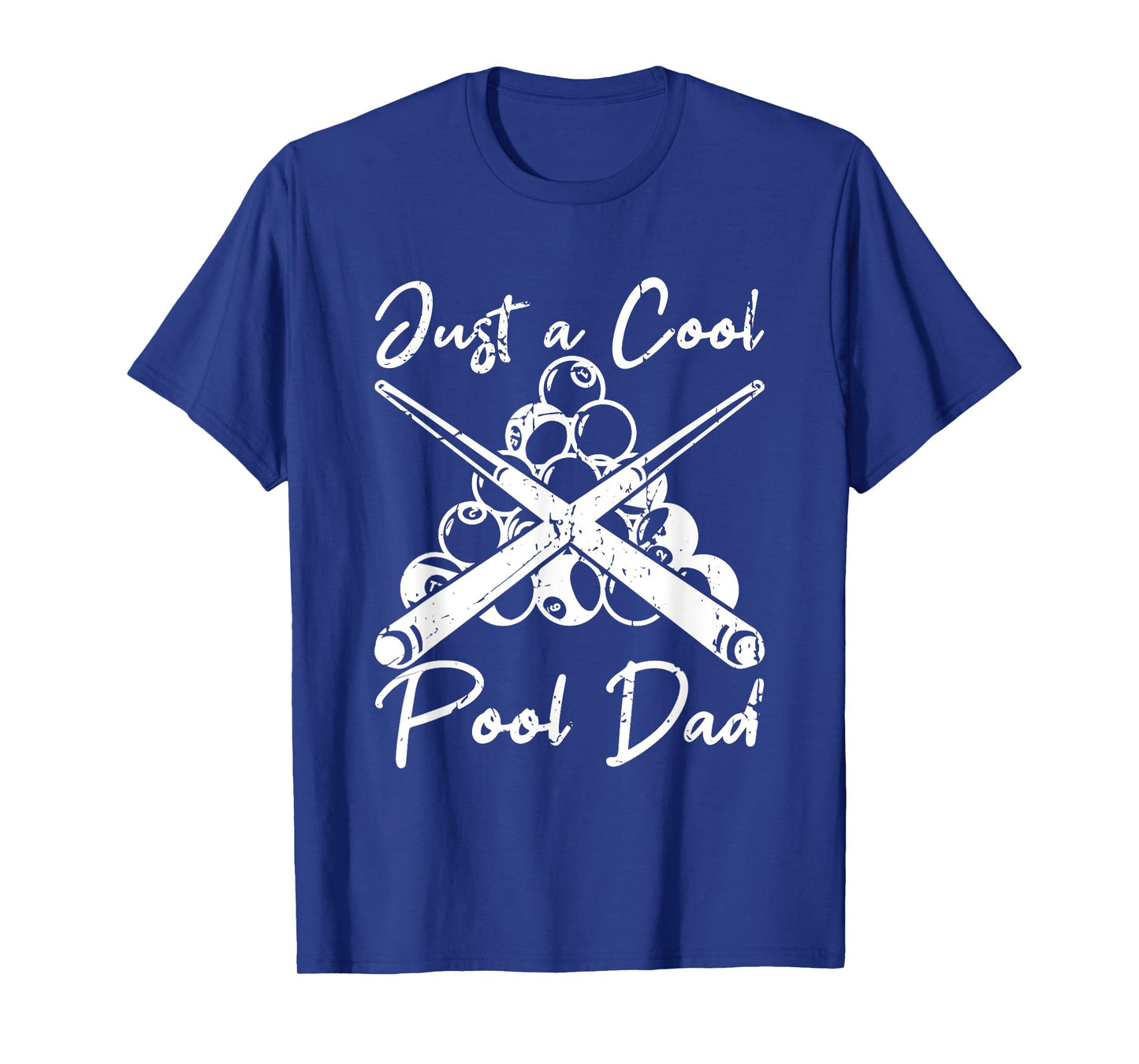 Pool Dad Billiards Papa Fathers Day T-Shirt