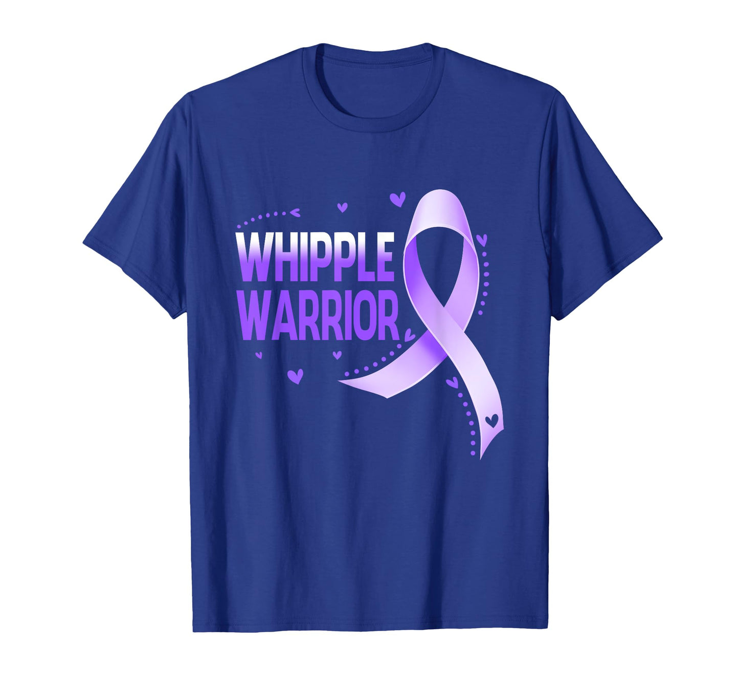 Whipple Warrior Pancreatic Cancer Awareness Ribbon T-Shirt