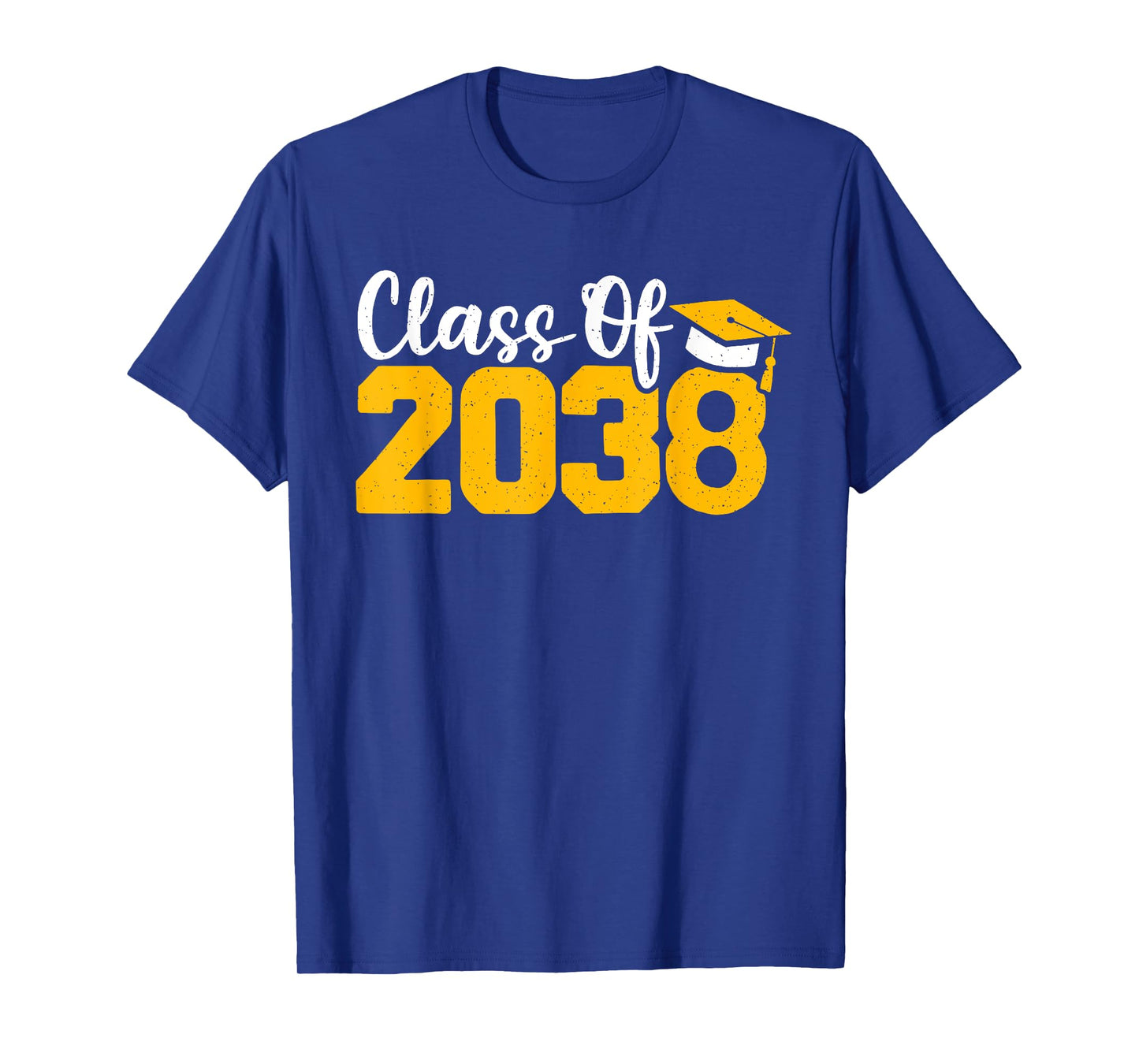 Class of 2038 Grow With Me First Day of School Graduation T-Shirt