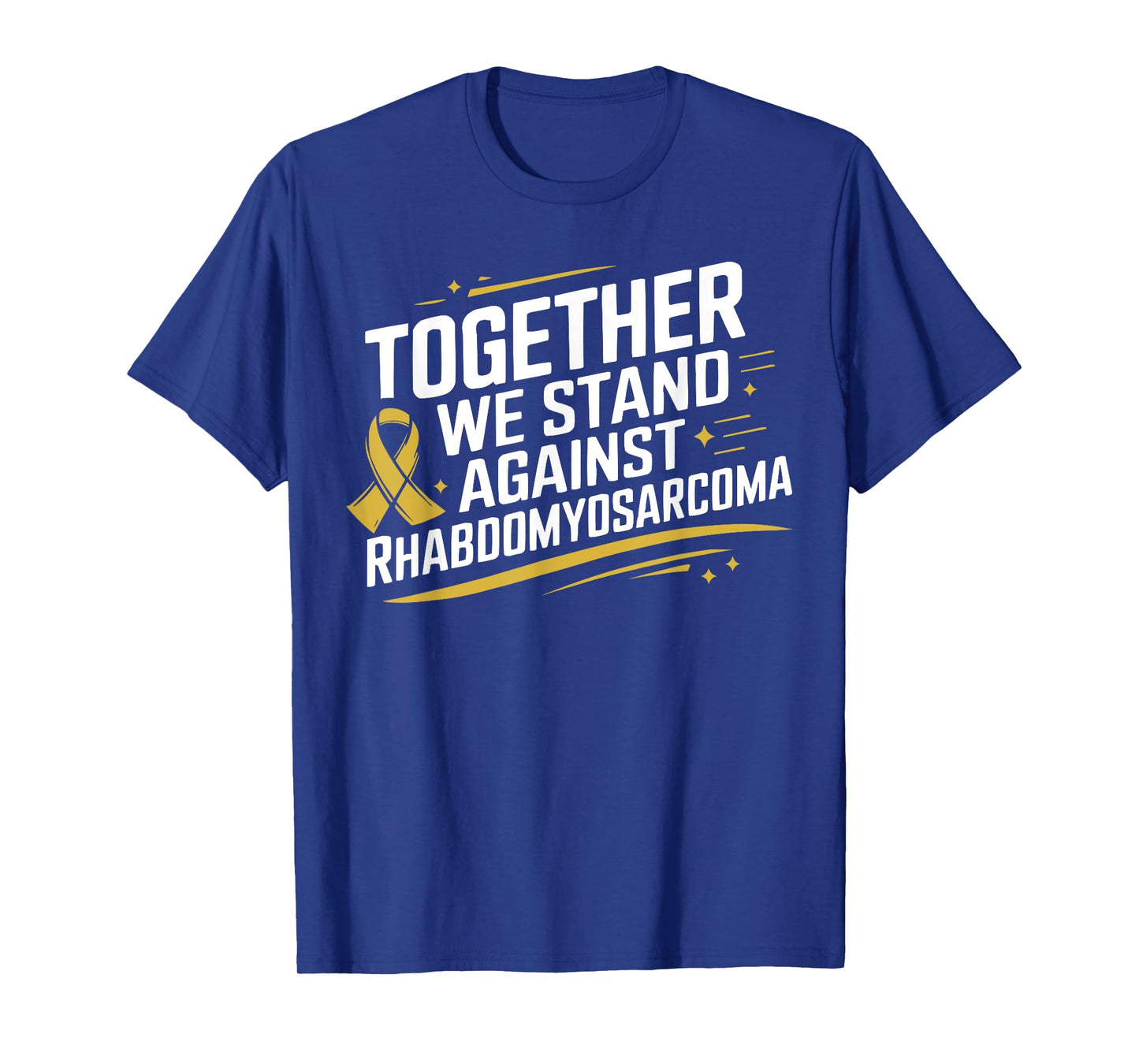 Rhabdomyosarcoma Awareness Yellow Ribbon Fight Cancer T-Shirt