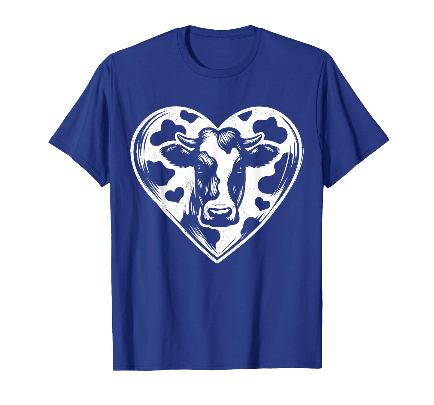 Cow Heart Print Farm T-Shirt