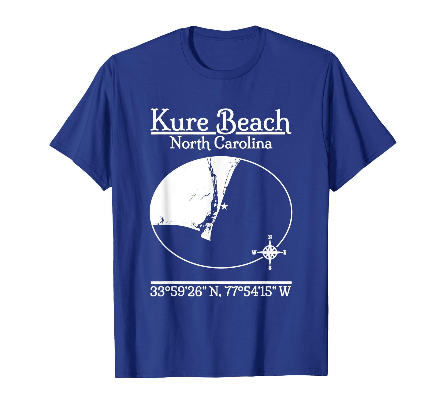 Kure Beach - North Carolina T-Shirt for Men Women Kids