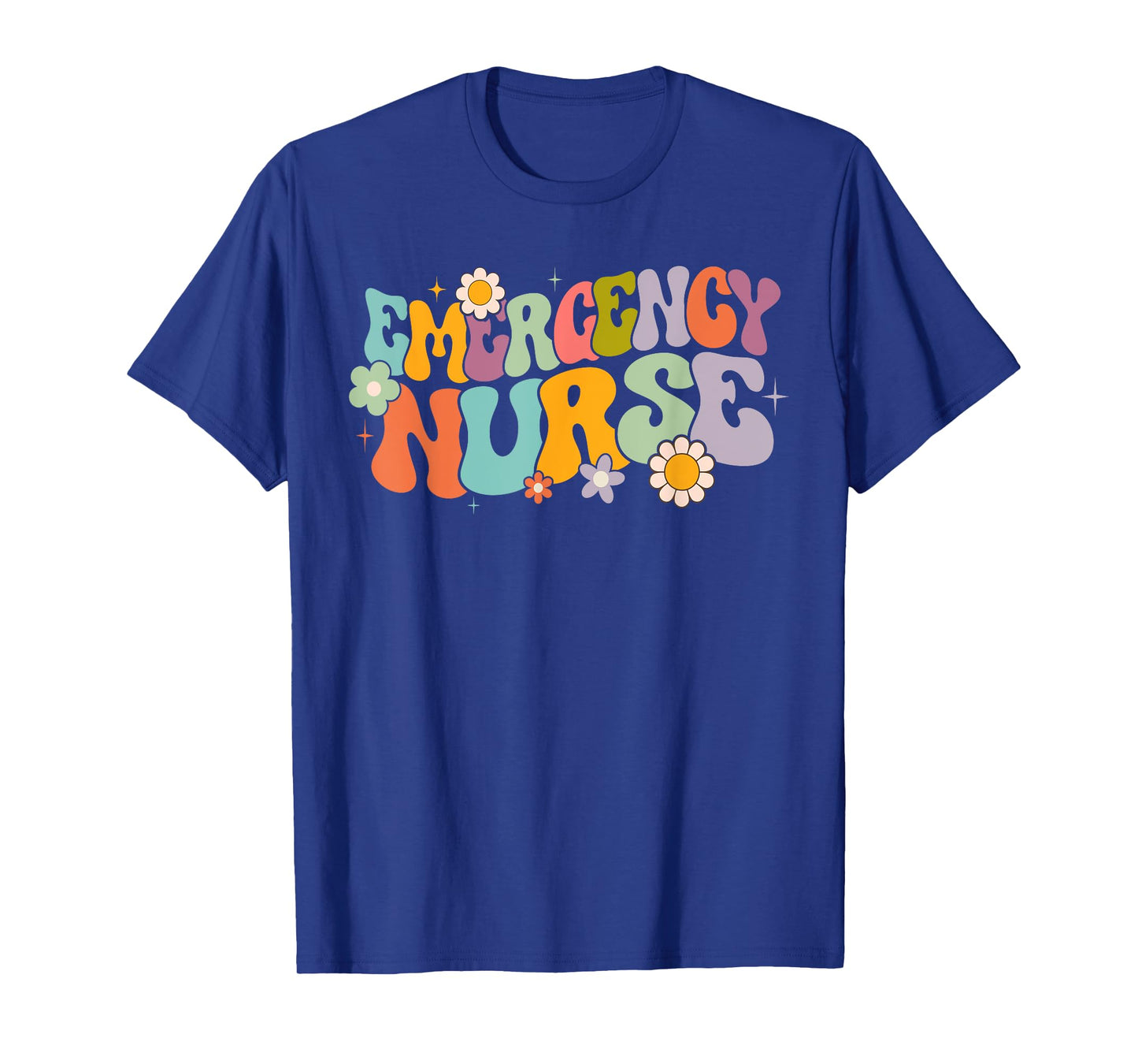 groovy ER Nurse Emergency Nurse School women nursing Room T-Shirt