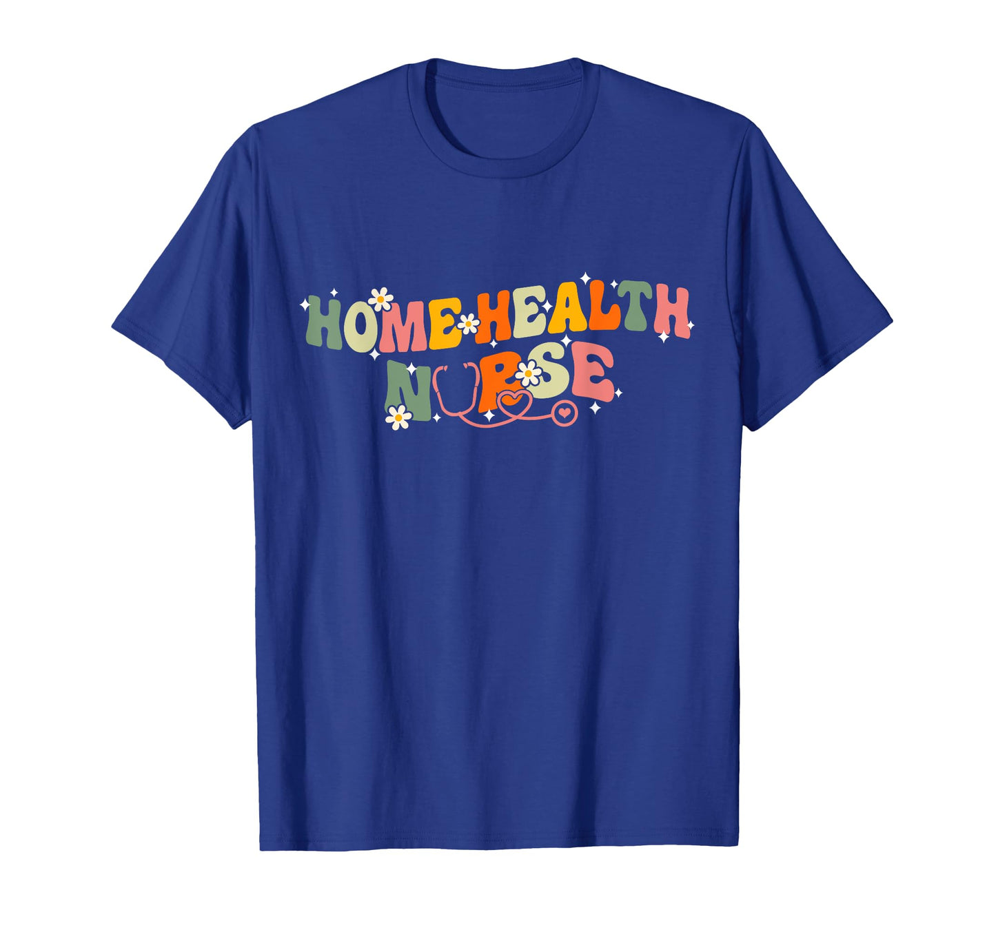 Home health Nurse Groovy Home health care Nursing T-Shirt