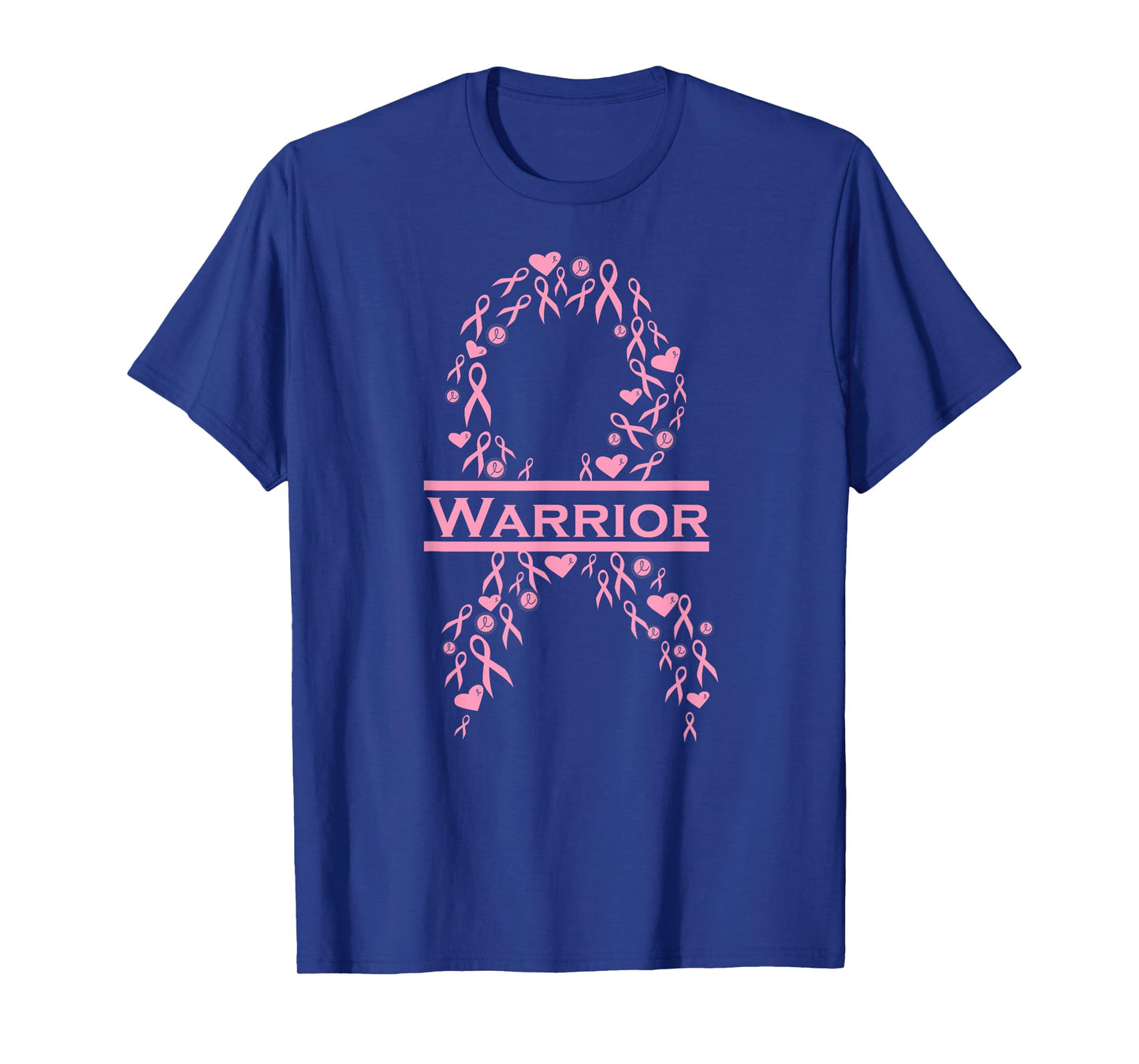 Breast Cancer Awareness Pink Ribbon Warrior T-Shirt