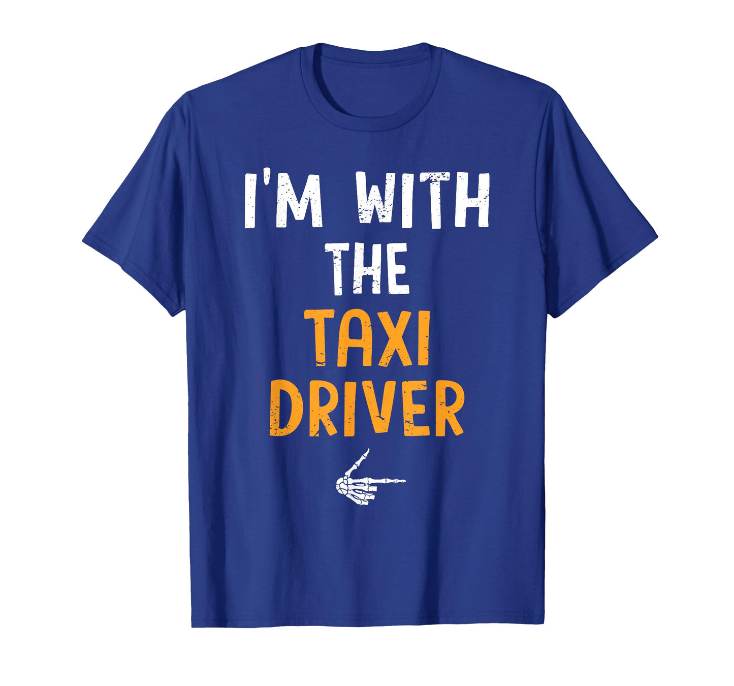 I'm with The Taxi Driver Costume Halloween Matching Couple T-Shirt