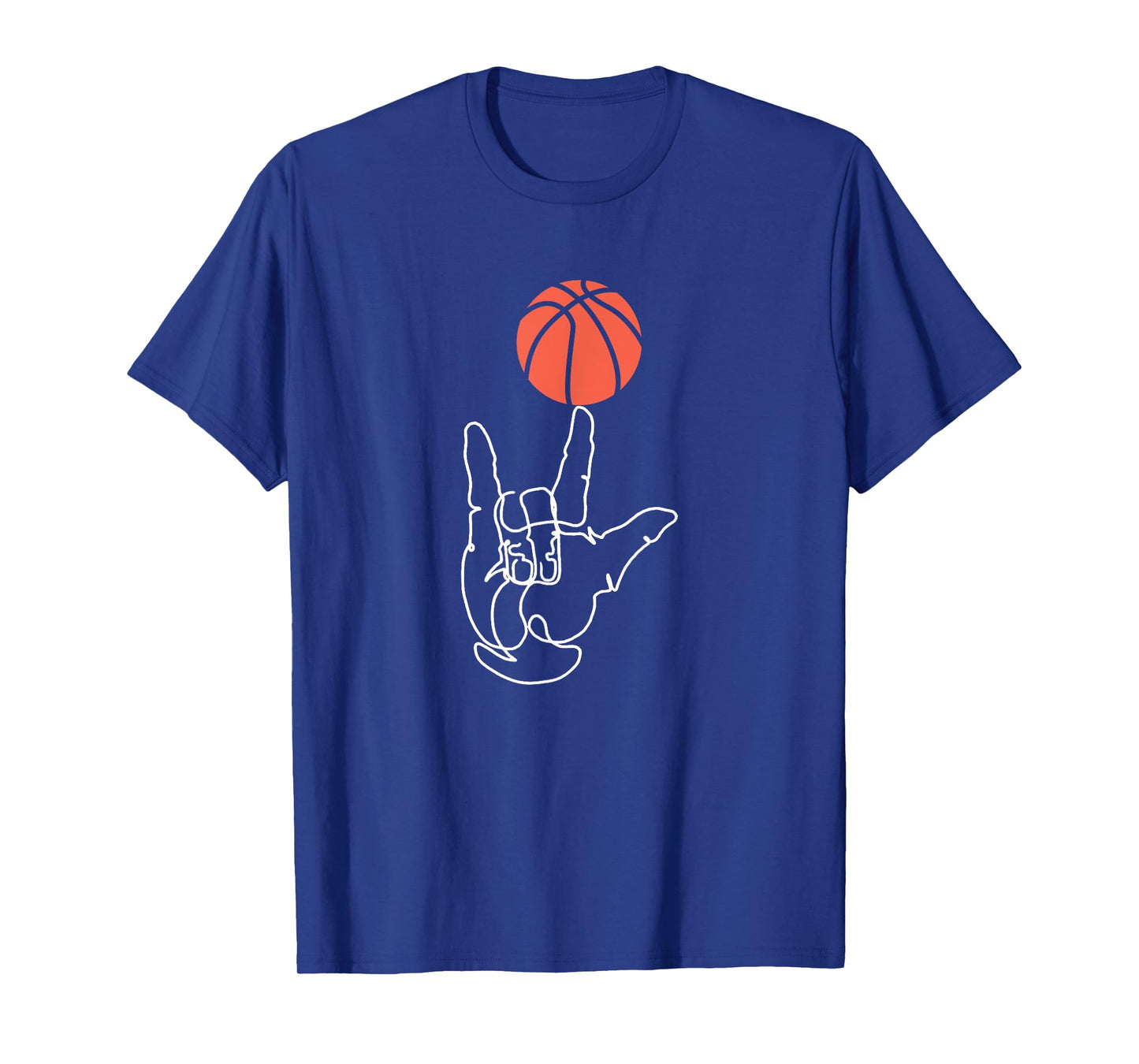 American Sign Language ASL Basketball T-Shirt